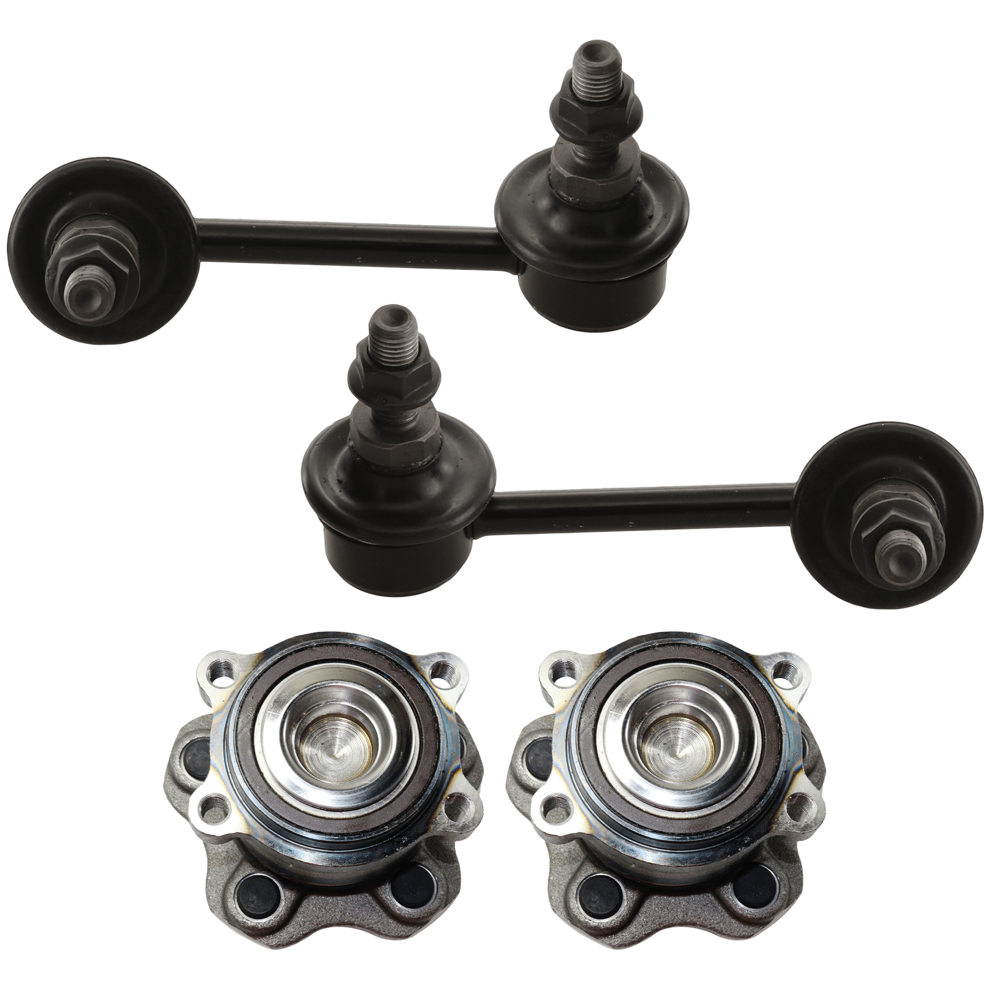 AM ALTIMA 07-13 REAR HUB ASSEMBLY RH=LH 4 pc kit with Sway Bar Link SKU KIT 070224 C514 OEM 512388-513295-516347-712388-43