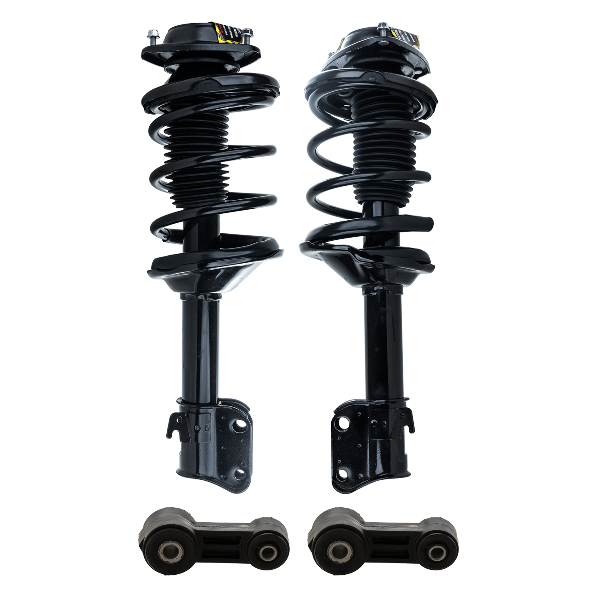 AM OUTBACK 00-04 FRONT FULLY LOADED STRUT RH AND LH 4 pc Kit with Sway Bar Link SKU KIT 070224 C584 OEM 2701611048-1331745R 1331763R 2