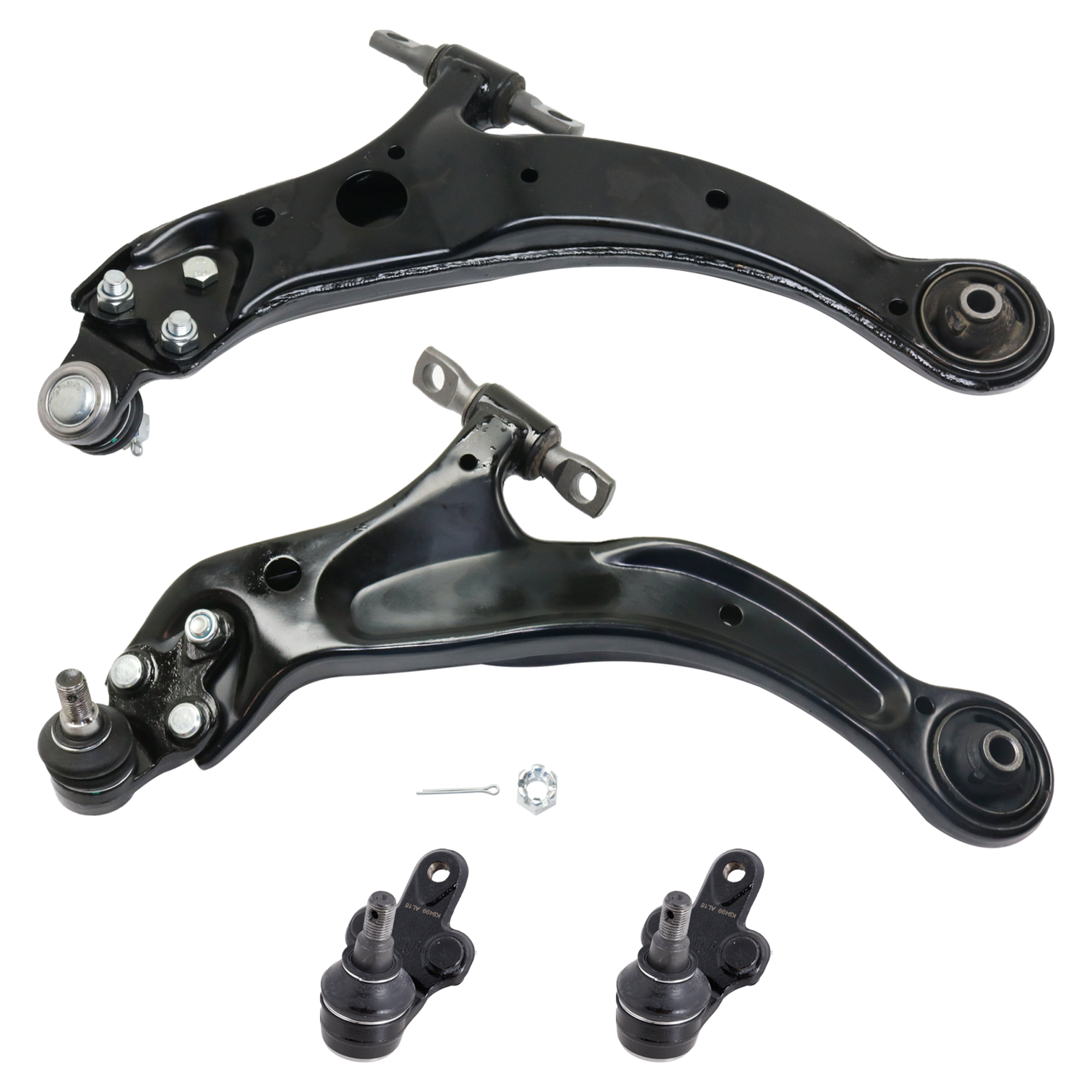 AM AVALON 98-04 SOLARA 99-03 FRONT CONTROL ARM RH AND LH Lower 4 pc Kit with Ball Joint SKU KIT 070224 C600 OEM 4333009051-4806807030-48068080