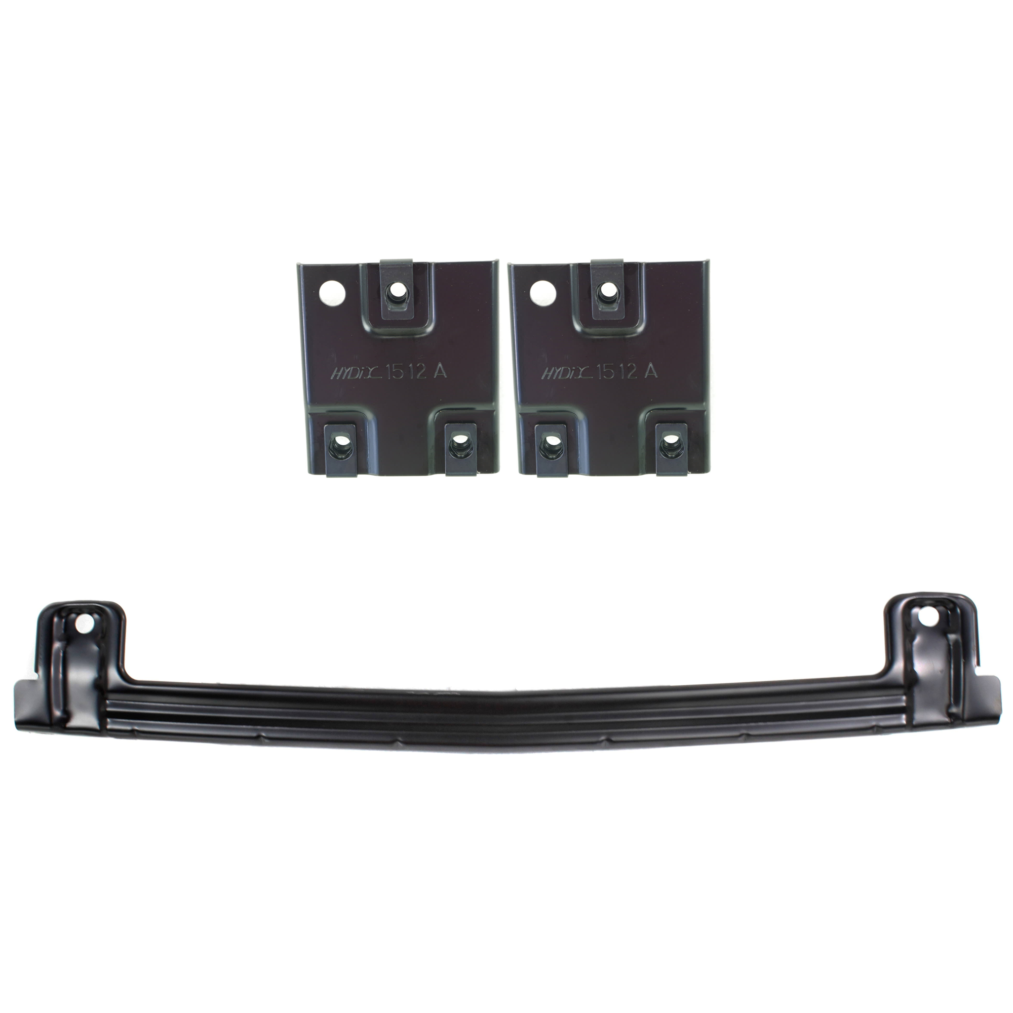 AM SILVERADO 2500 HD 3500 HD 11-14 FRONT REINFORCEMENT Center Steel 3 pc Kit with Bumper Bracket SKU KIT 070224 C619 Partslink GM1006676 GM1062105 OEM 25996794-25996793
