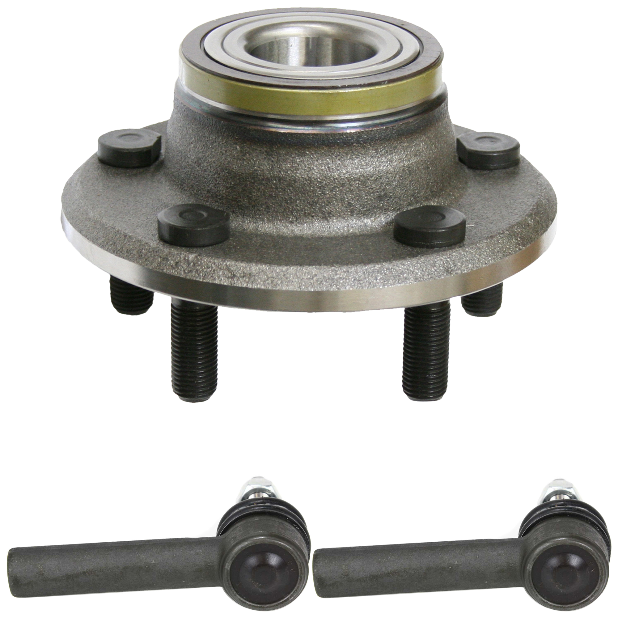 AM CHARGER 06-10 FRONT HUB ASSEMBLY RH=LH 3 pc kit with Tie Rod End SKU KIT 070224 C622 OEM 4779199AA 1016754-2693215-4011