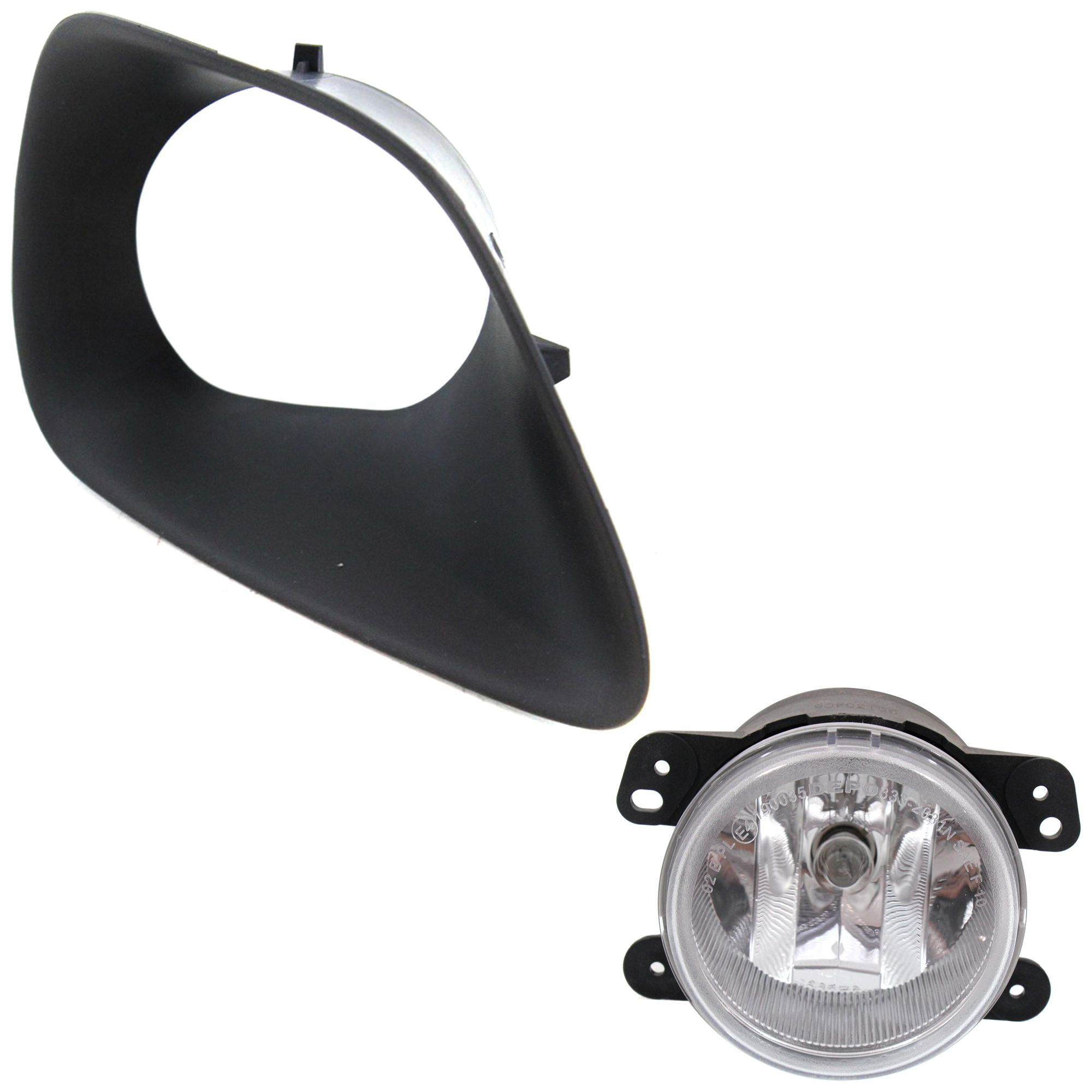 AM GRAND CHEROKEE 11-13 FRONT FOG LAMP RH=LH 2 pc kit Assembly Halogen SKU KIT 070224 C641 Partslink CH1038120 OEM 5182026AA PFM 68078285AA