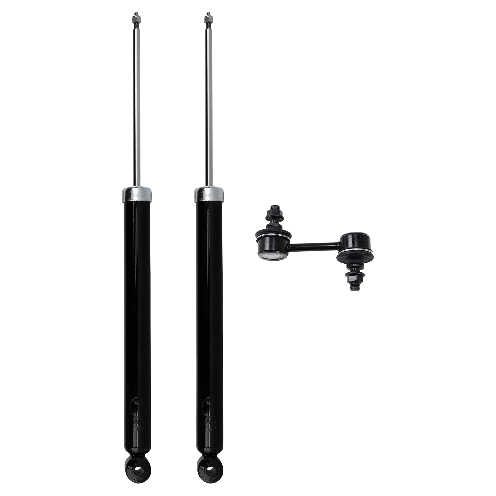 AM AZERA 06-11 SONATA 06-10 REAR SHOCK RH AND LH Gas Charged Twin tube 4 pc Kit with Sway Bar Link SKU KIT 070224 C649