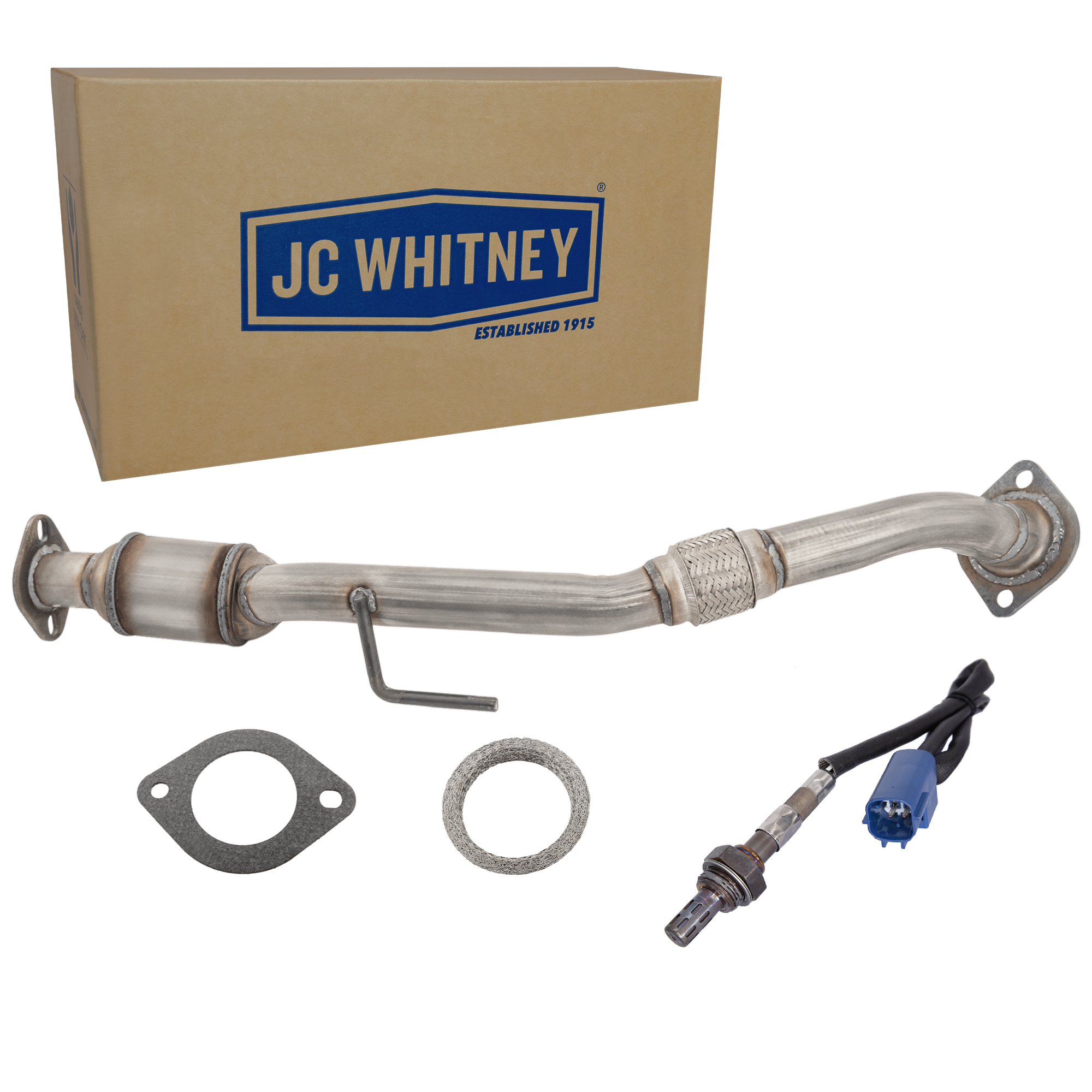 AM ALTIMA 02-03 CATALYTIC CONVERTER 2 pc Kit with Oxygen Sensor SKU KIT 070324 R029