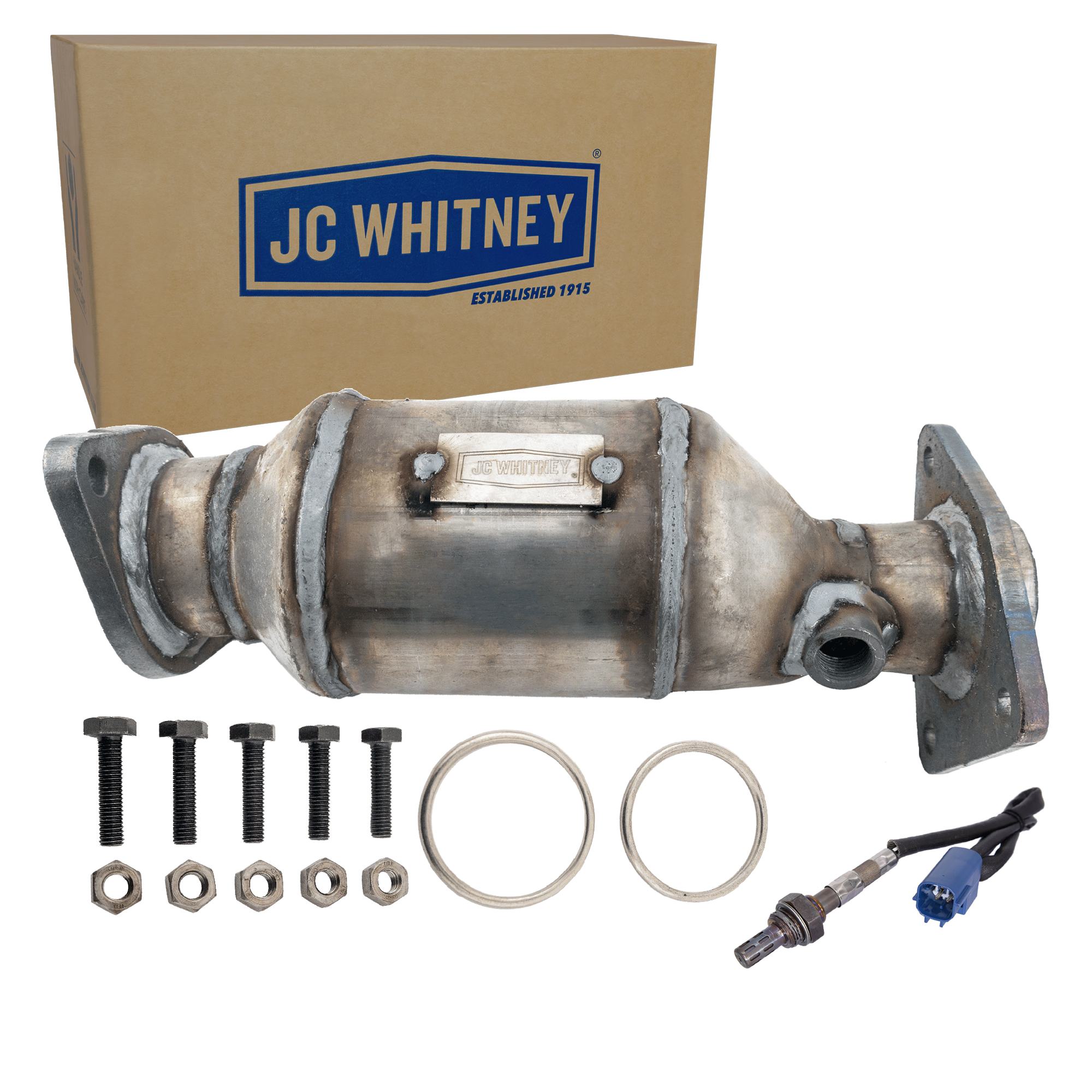 AM FRONTIER PATHFINDER 05-09 CATALYTIC CONVERTER LH 2 pc Kit with Oxygen Sensor SKU KIT 070324 R032