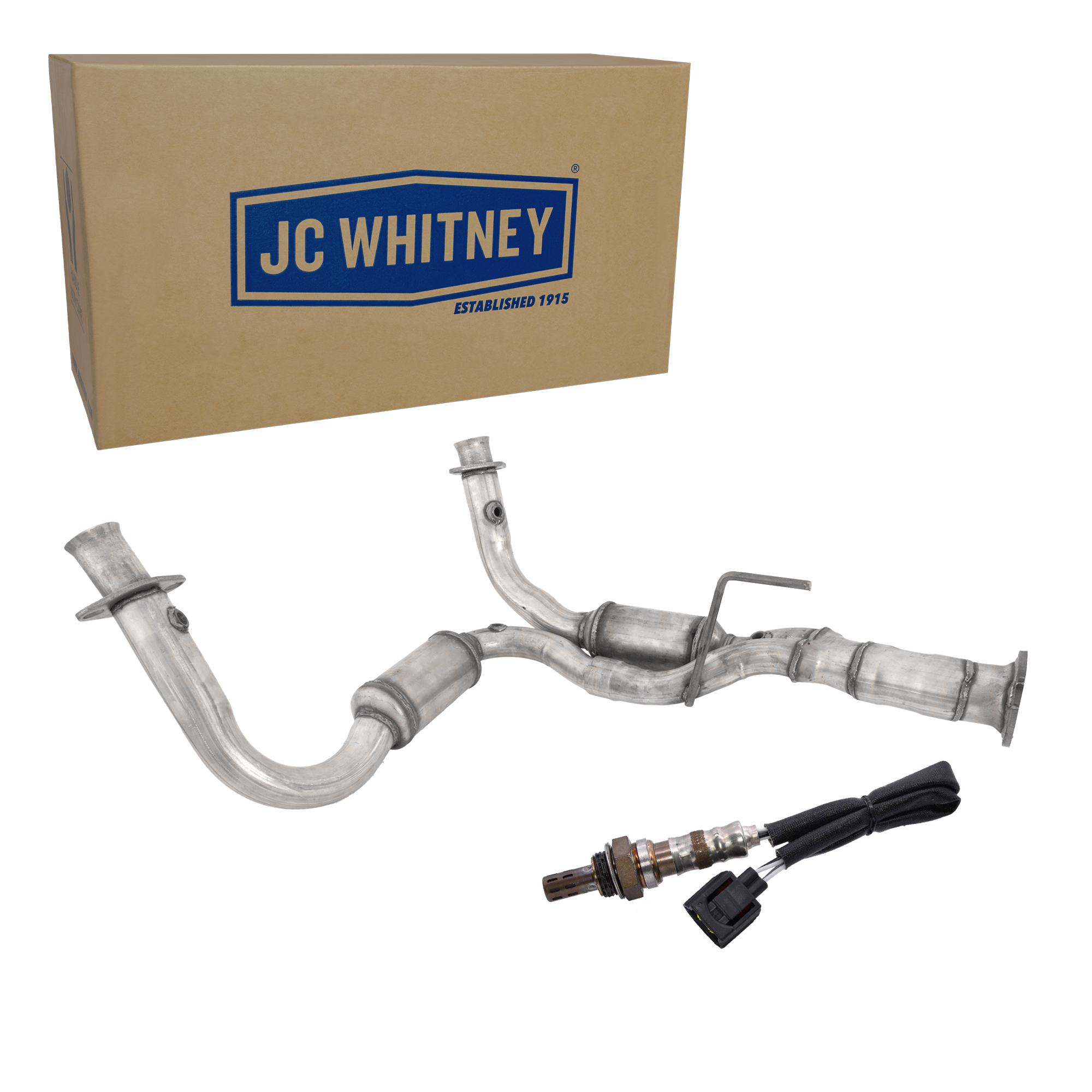 AM COMMANDER 08-10 GRAND CHEROKEE 07-10 CATALYTIC CONVERTER 2 pc Kit with Oxygen Sensor SKU KIT 070324 R050