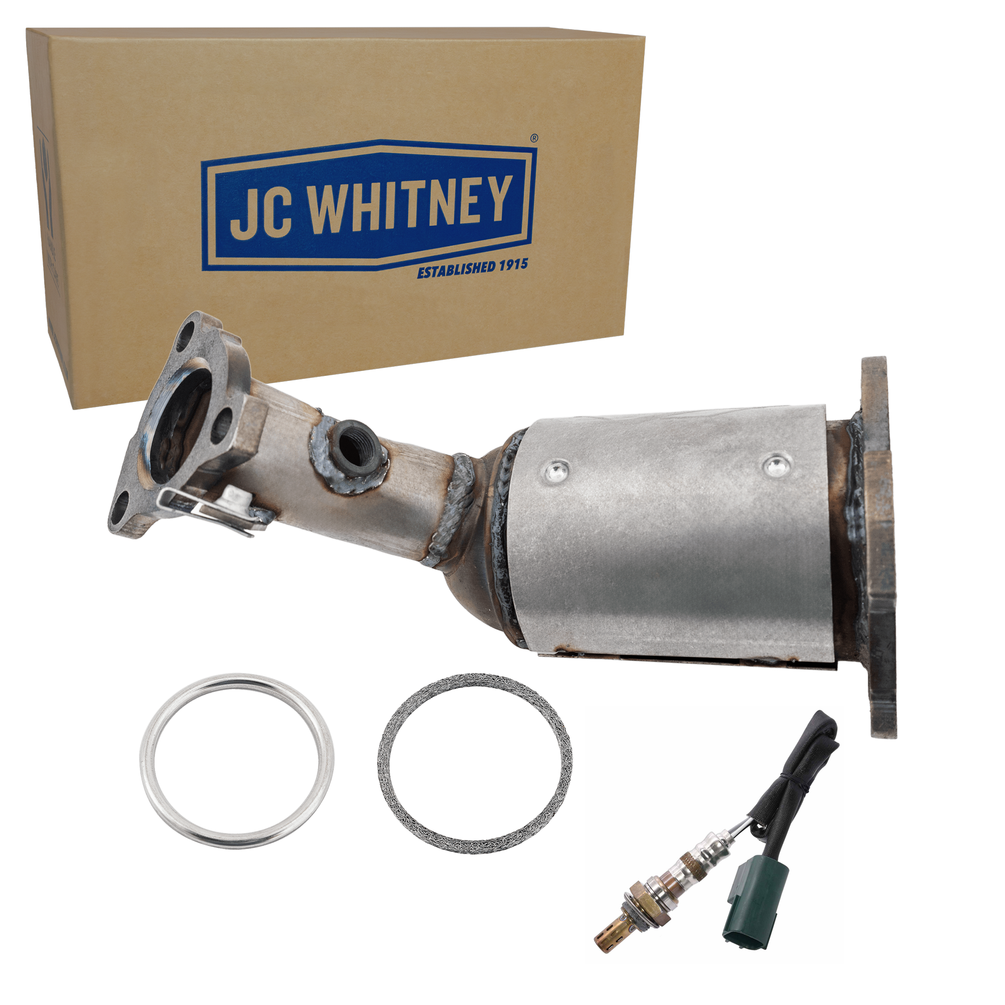 AM ALTIMA 04-06 MAXIMA 04-08 CATALYTIC CONVERTER 2 pc Kit with Oxygen Sensor After Catalytic Converter SKU KIT 070324 R062
