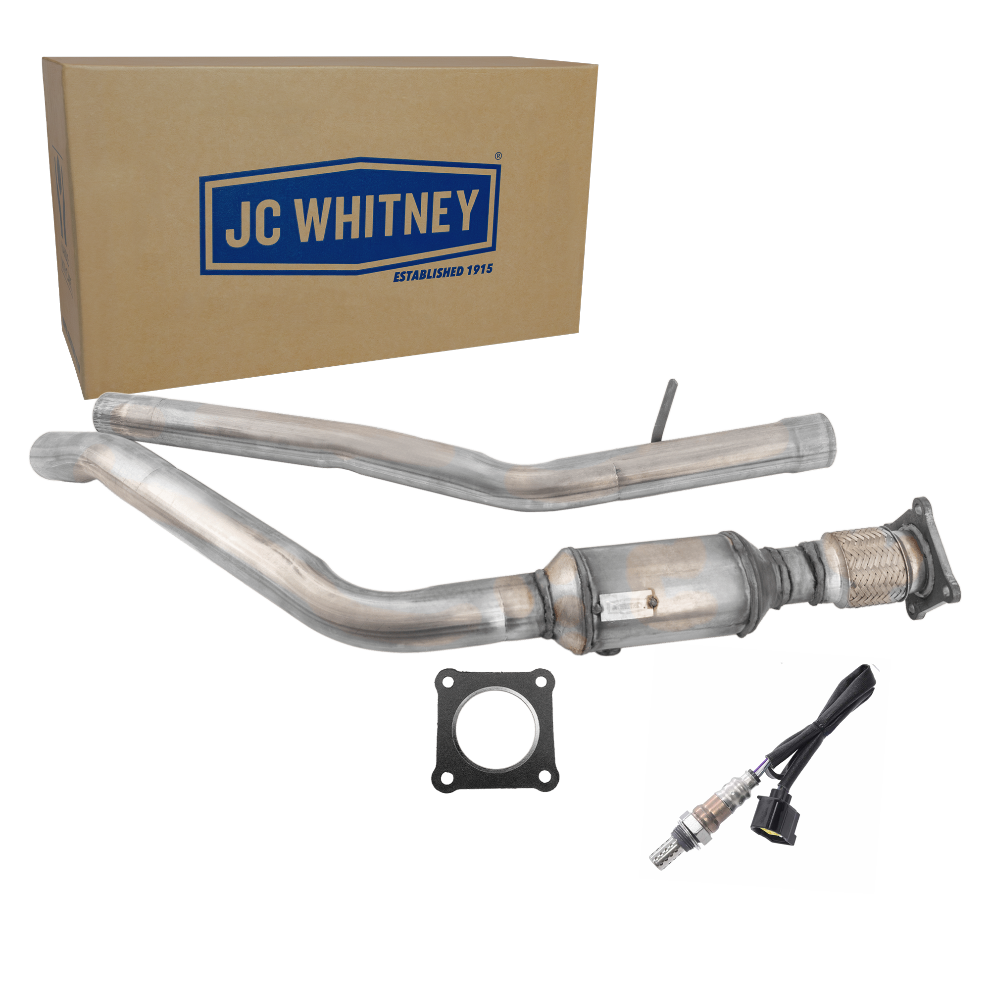 AM CARAVAN TOWN COUNTRY 05-07 CATALYTIC CONVERTER 2 pc Kit with Oxygen Sensor Before Catalytic Converter SKU KIT 070324 R073
