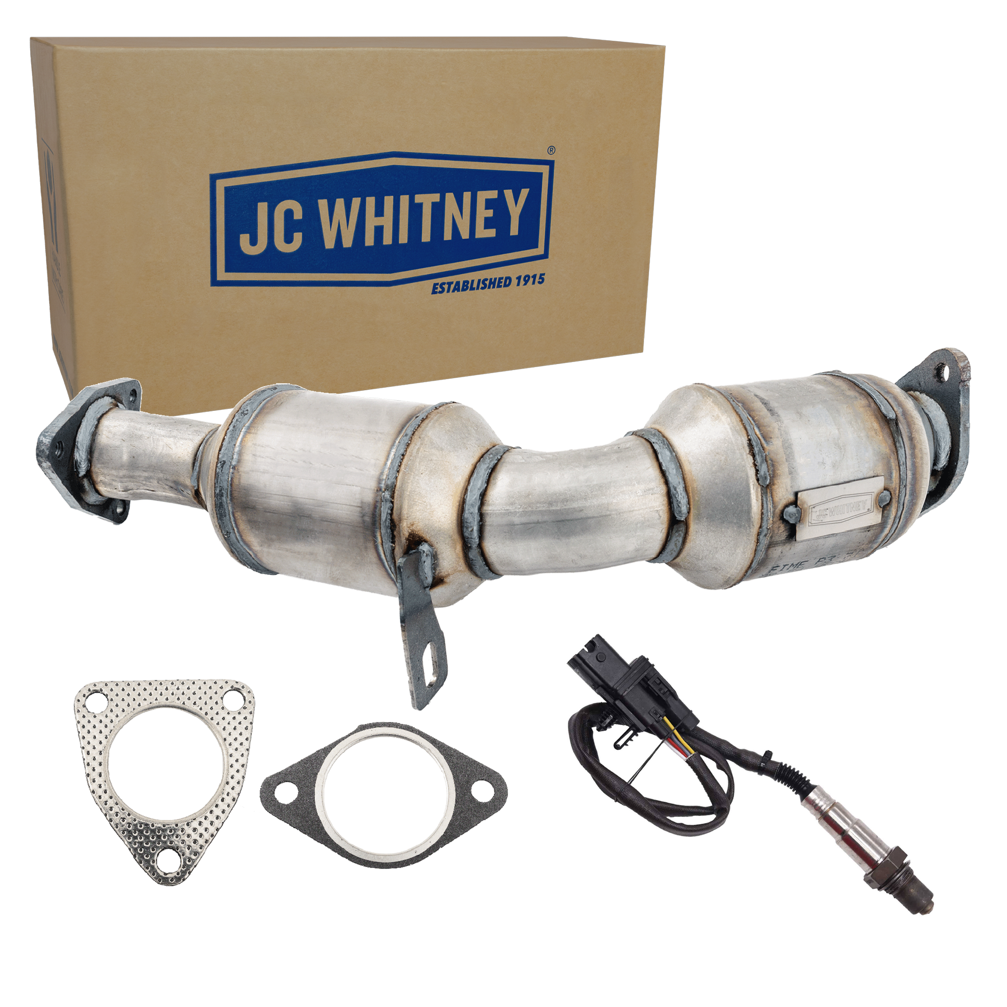 AM FX35 M35-07-08 CATALYTIC CONVERTER LH 2 pc Kit with Oxygen Sensor Before Catalytic Converter SKU KIT 070324 R077