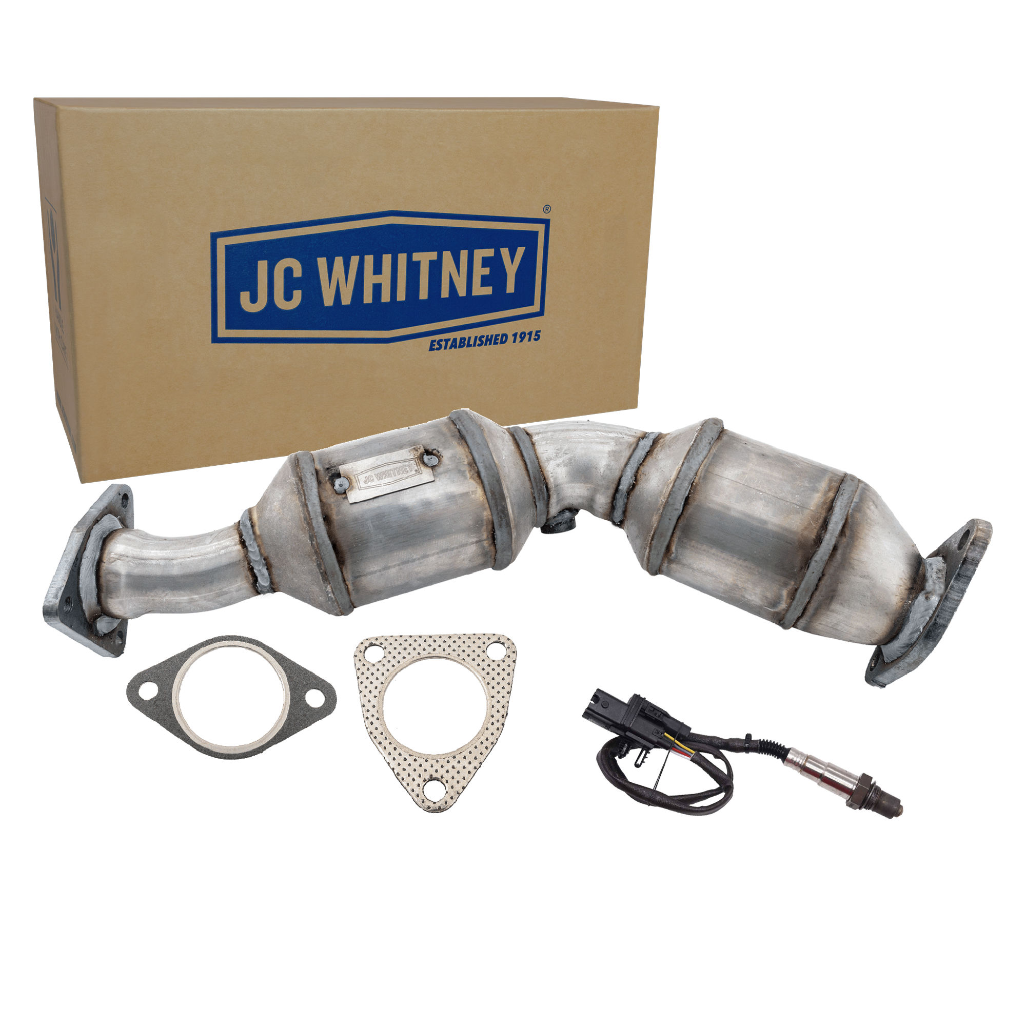 AM FX35 M35-07-08 CATALYTIC CONVERTER RH 2 pc Kit with Oxygen Sensor Before Catalytic Converter SKU KIT 070324 R078