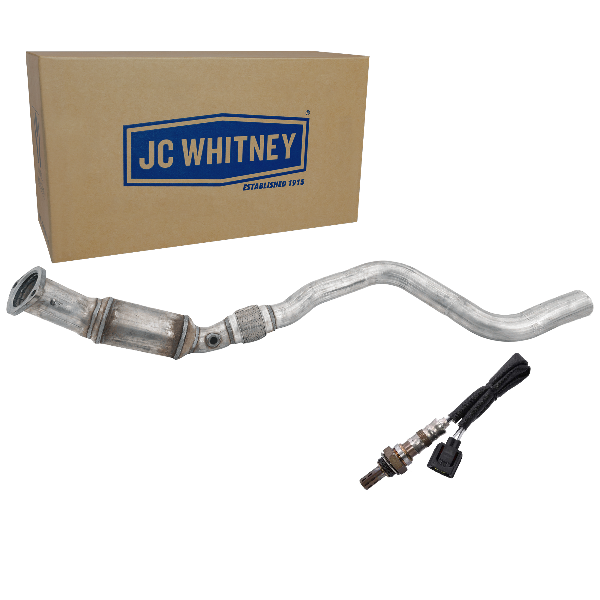 AM CHRYSLER 300 MAGNUM 05-07 CATALYTIC CONVERTER RH 2 pc Kit with Oxygen Sensor After Catalytic Converter SKU KIT 070324 R089