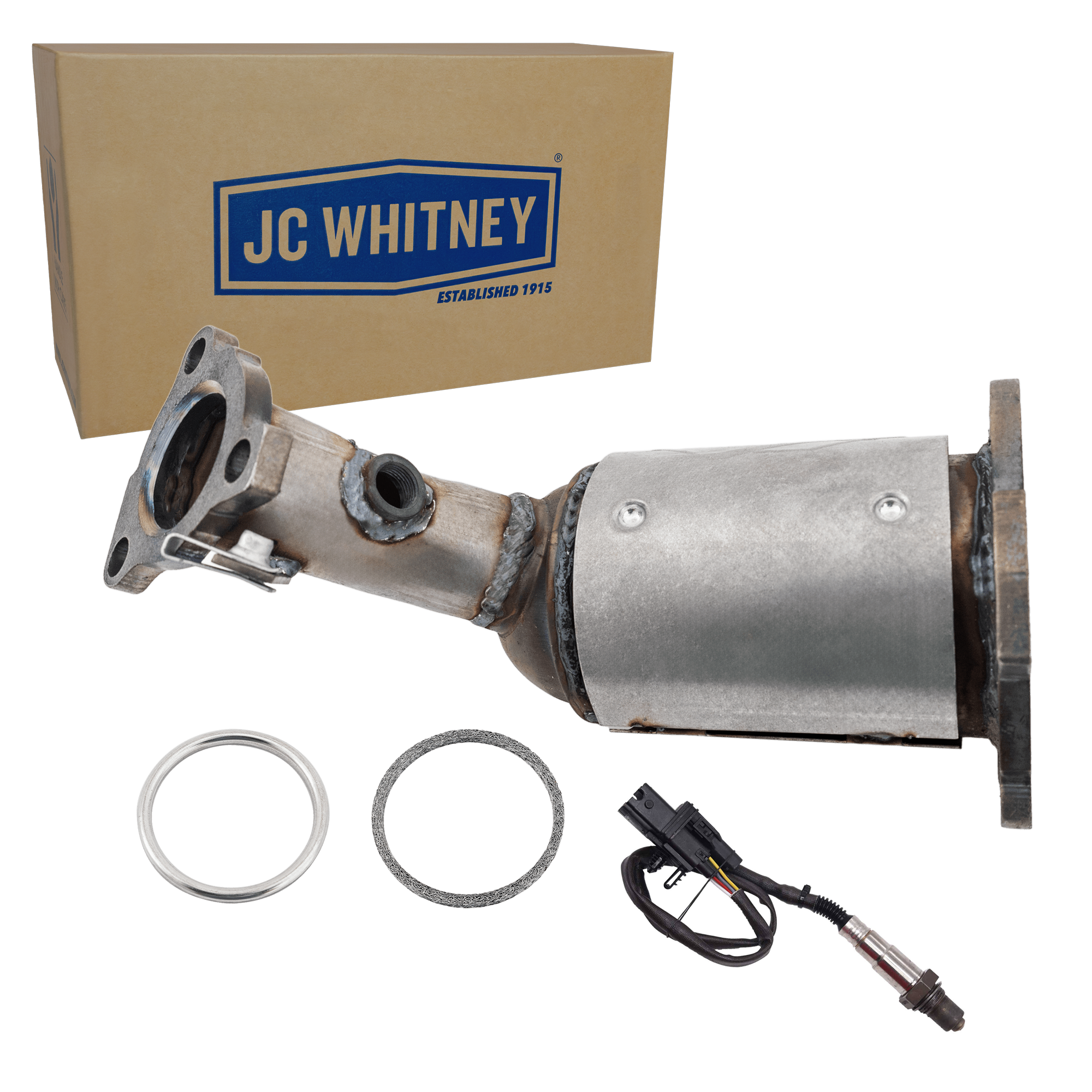 AM ALTIMA 04-06 MAXIMA 04-08 CATALYTIC CONVERTER 2 pc Kit with Oxygen Sensor Before Catalytic Converter SKU KIT 070324 R090