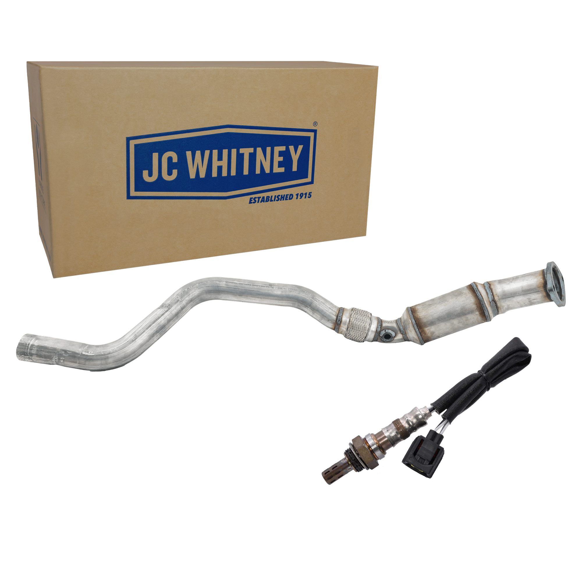 AM CHRYSLER 300 MAGNUM 05-07 CATALYTIC CONVERTER LH 2 pc Kit with Oxygen Sensor After Catalytic Converter SKU KIT 070324 R094