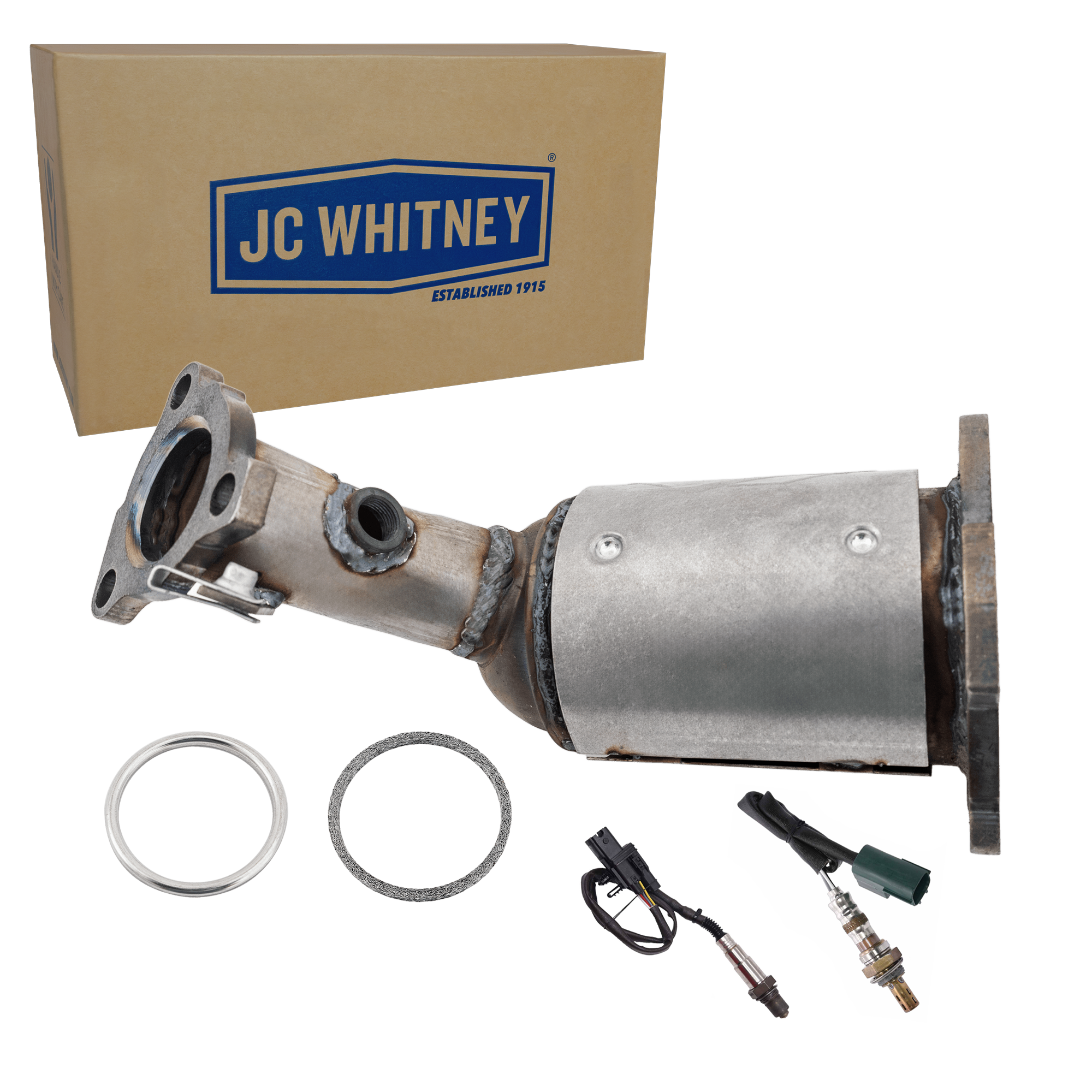 AM ALTIMA 04-06 MAXIMA 04-08 CATALYTIC CONVERTER 3 pc Kit with 2 Oxygen Sensors Before and After Catalytic Converter SKU KIT 070324 R097