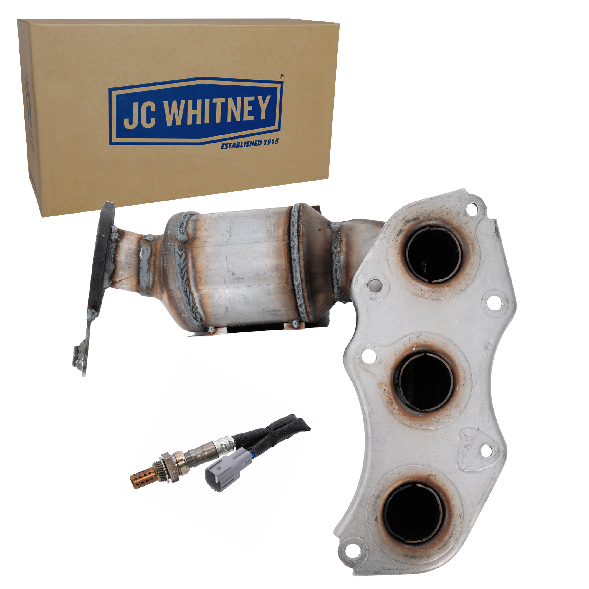 AM AVALON 05-18 CAMRY 07-17 CATALYTIC CONVERTER LH 2 pc Kit with Oxygen Sensor After Catalytic Converter SKU KIT 070324 R113