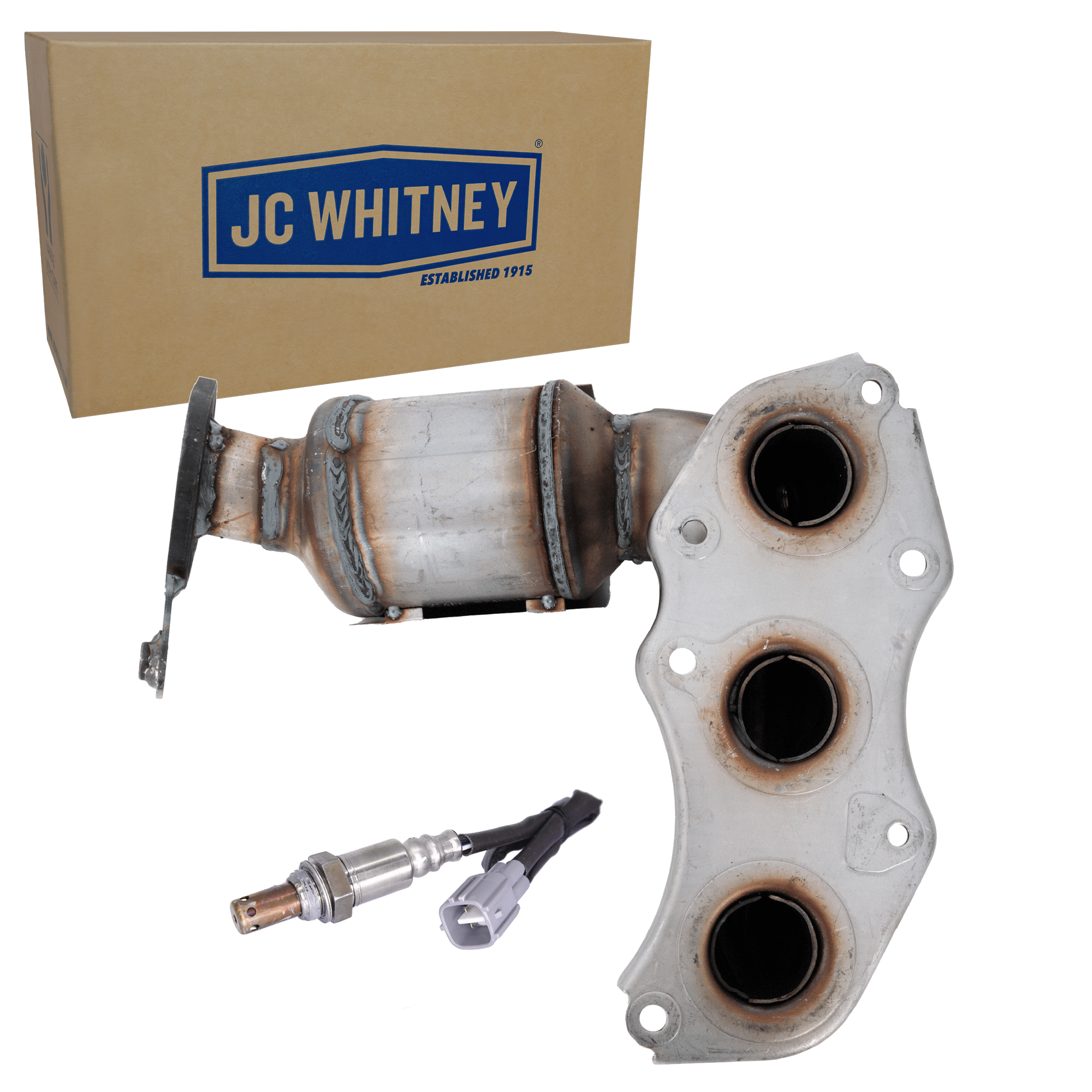 AM AVALON 05-12 CAMRY 07-11 CATALYTIC CONVERTER LH 2 pc Kit with Oxygen Sensor Before Catalytic Converter SKU KIT 070324 R115