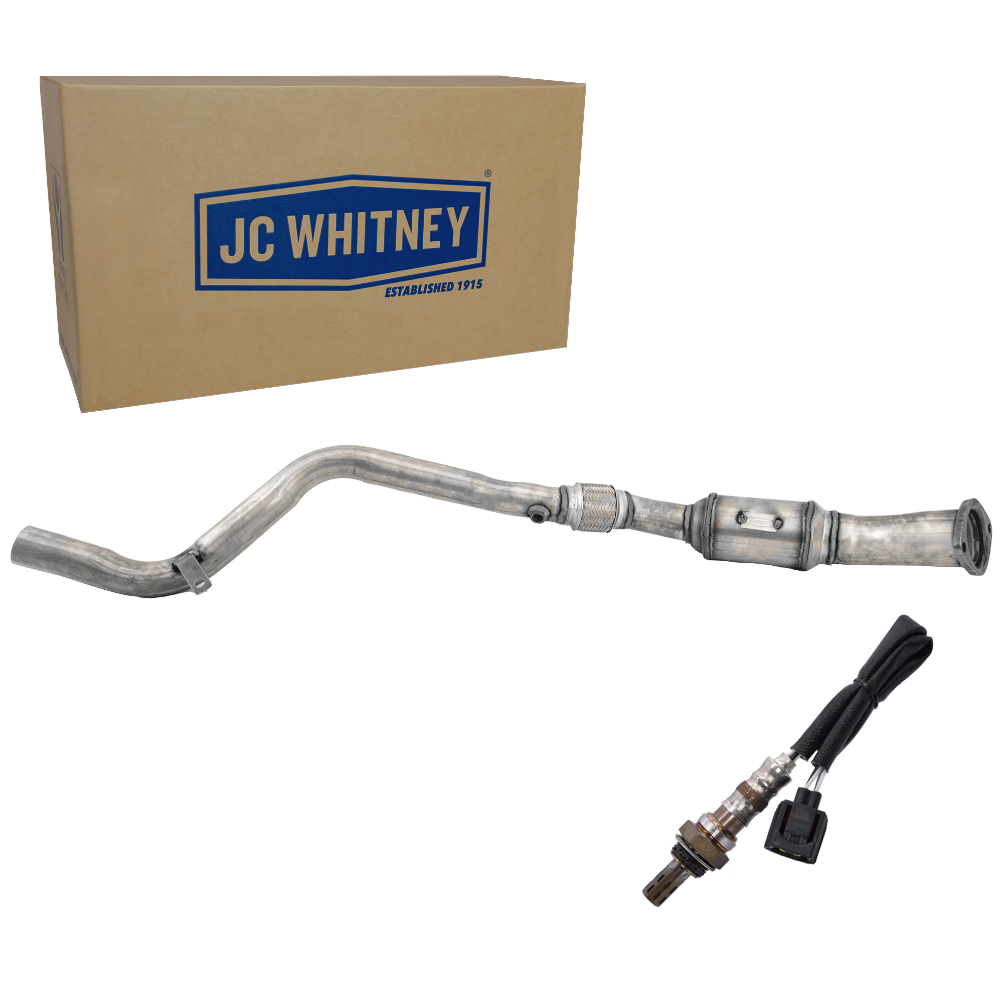 AM CHRYSLER 300-05-10 CHARGER 06-10 CATALYTIC CONVERTER LH 2 pc Kit with Oxygen Sensor SKU KIT 070324 R118