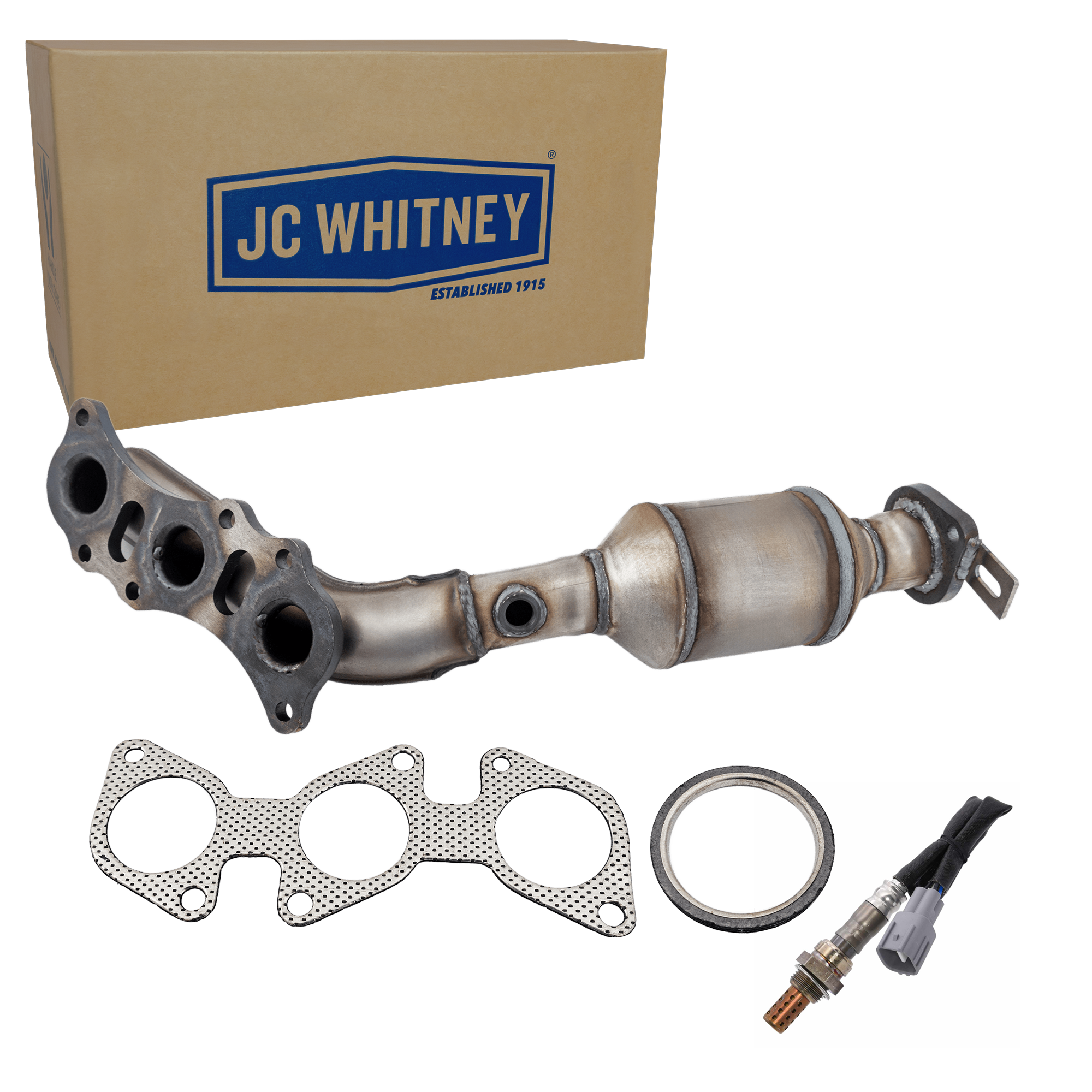 AM 4RUNNER 05-09 TACOMA 05-08 CATALYTIC CONVERTER LH 2 pc Kit with Oxygen Sensor SKU KIT 070324 R120