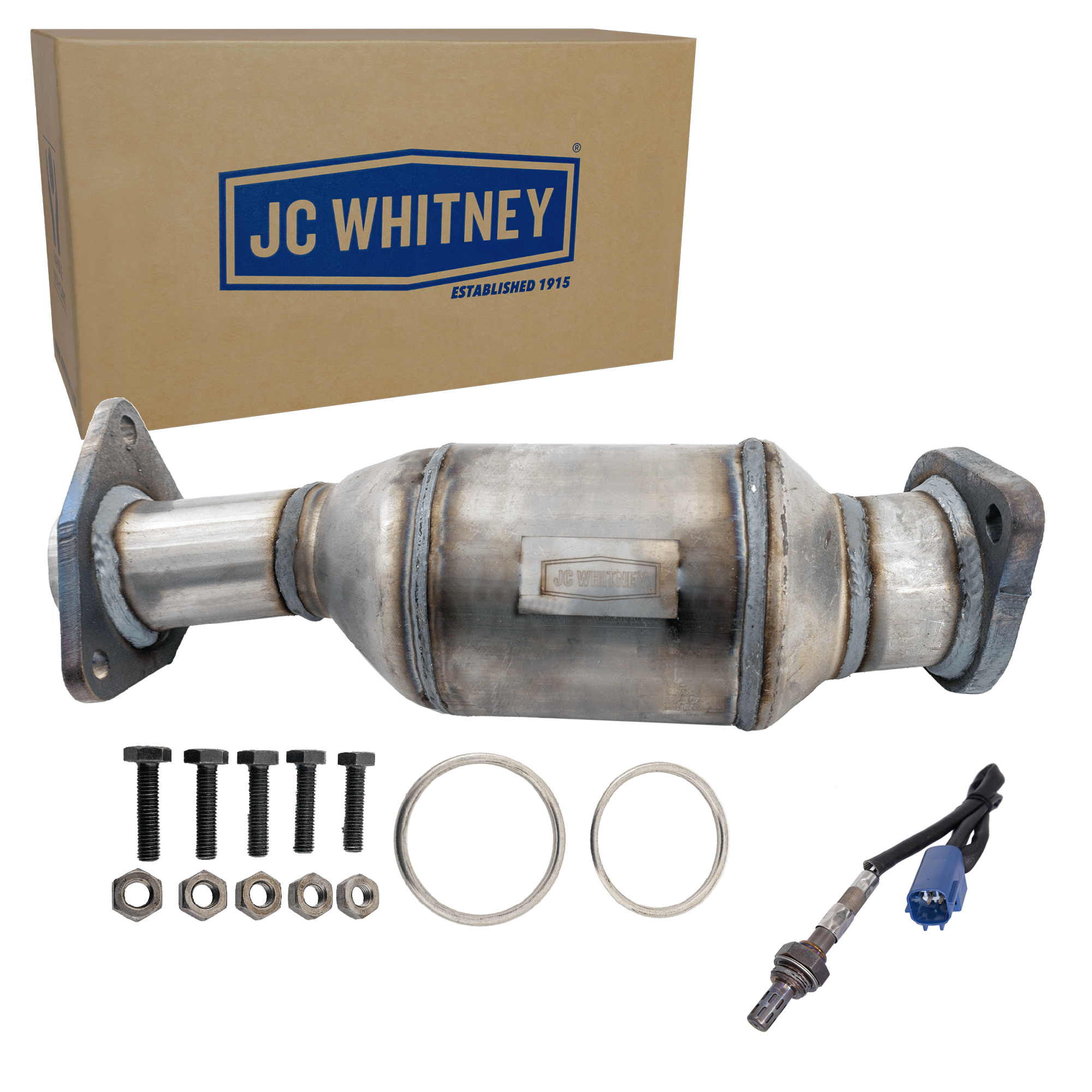AM FRONTIER PATHFINDER 05-09 CATALYTIC CONVERTER RH 2 pc Kit with Oxygen Sensor After Catalytic Converter SKU KIT 070324 R127