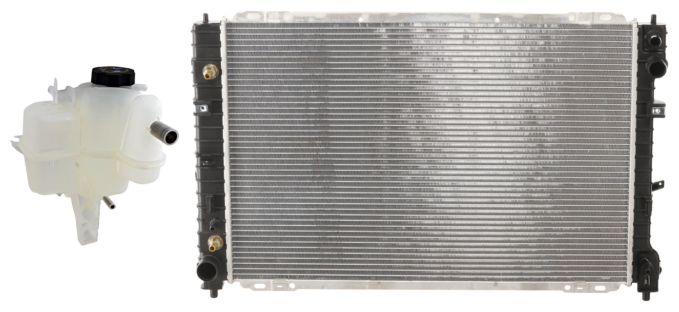 AM ESCAPE 03-07 MARINER 05-07 RADIATOR 2 Piece Kit Plastic Tank 3.0L Eng. with Coolant Reservoir SKU KIT 070325-10 Partslink FO3010138 FO3014107 OEM 6L8Z8005LA ZZC215200 BL8Z8A080