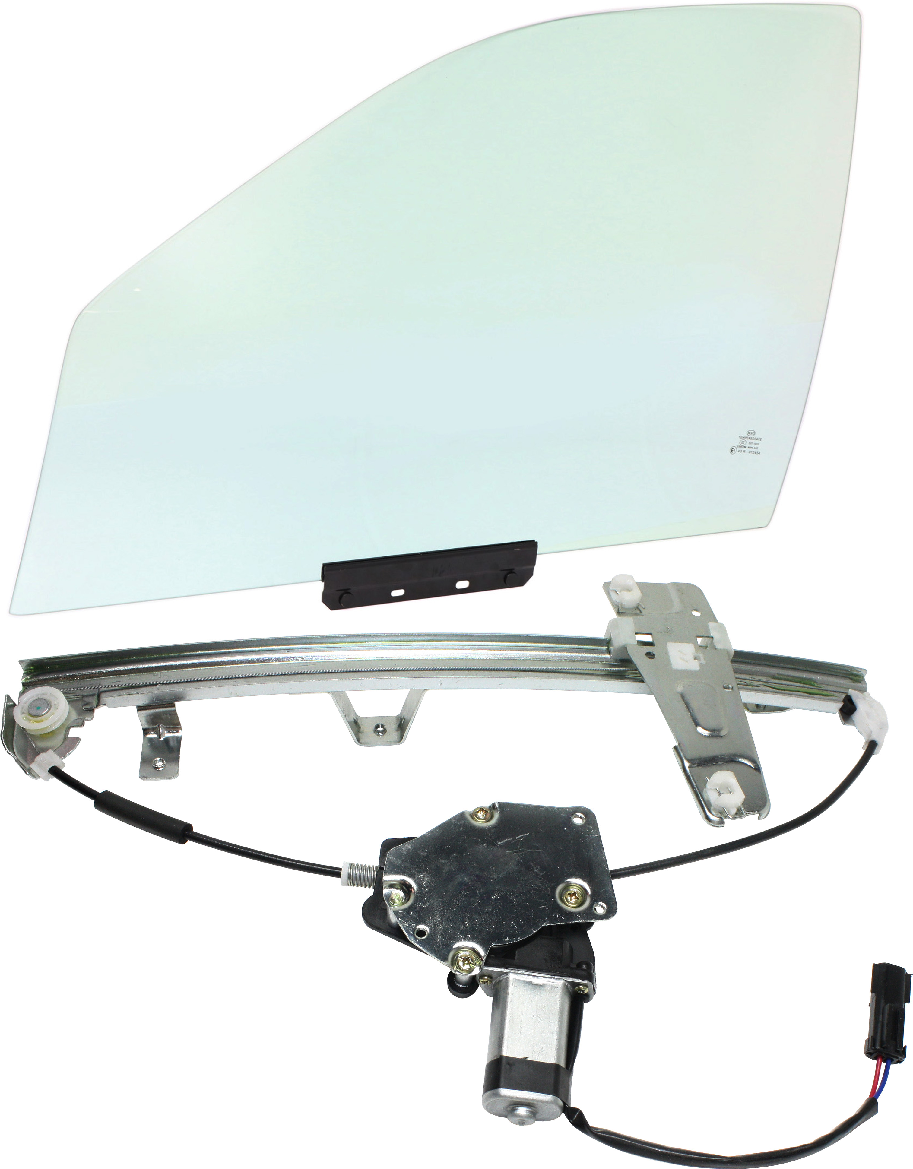 AM GRAND CHEROKEE 00-04 FRONT DOOR GLASS LH Green Tint Set of 2 Power 4 Door Hole Style From 3-9-00 w Motor w Clip SKU KIT 070417-30 Partslink CH1350122 OEM 55136003AD DD09558GTYN 5536328