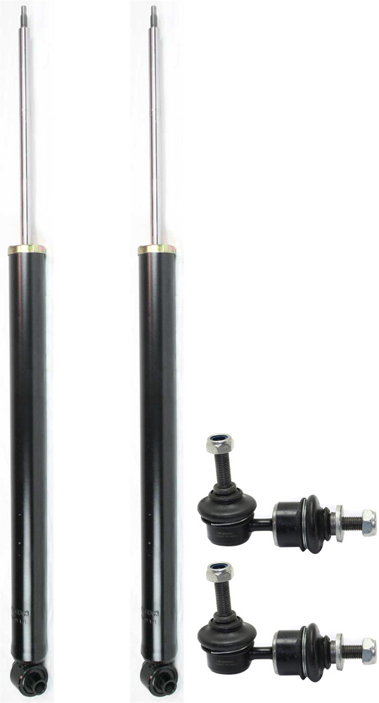AM 3-04-09-5-06-15 REAR SUSPENSION KIT RH AND LH 4 pc kit with Shock Absorbers and Sway Bar Links SKU KIT 070418-41 OEM B32T34700D B32T34900D 306832-1
