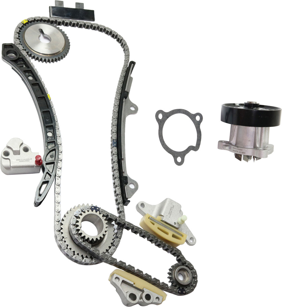 AM ALTIMA 07-09 ROGUE 08-13 TIMING CHAIN KIT 2 pc kit with Water Pump SKU KIT 070518-15 OEM 210106N226-210108J010