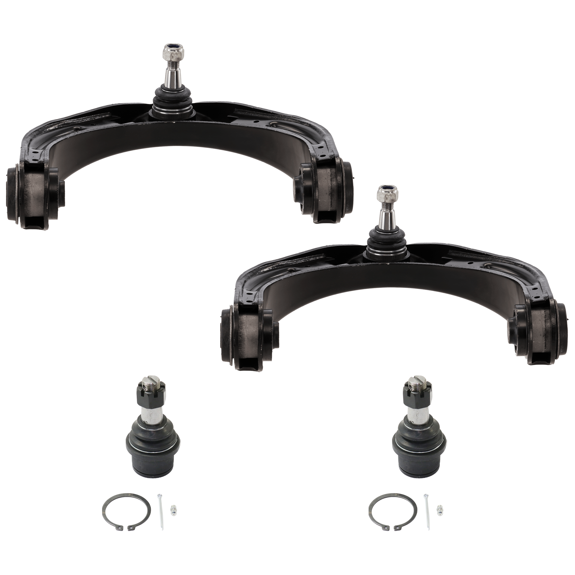 AM RAM FULL SIZE P U 06-13 FRONT SUSPENSION KIT RH AND LH 4 pc Kit with Control Arm and Ball Joint SKU KIT 070524-41 OEM 05086980AD 05170824AD 52121586