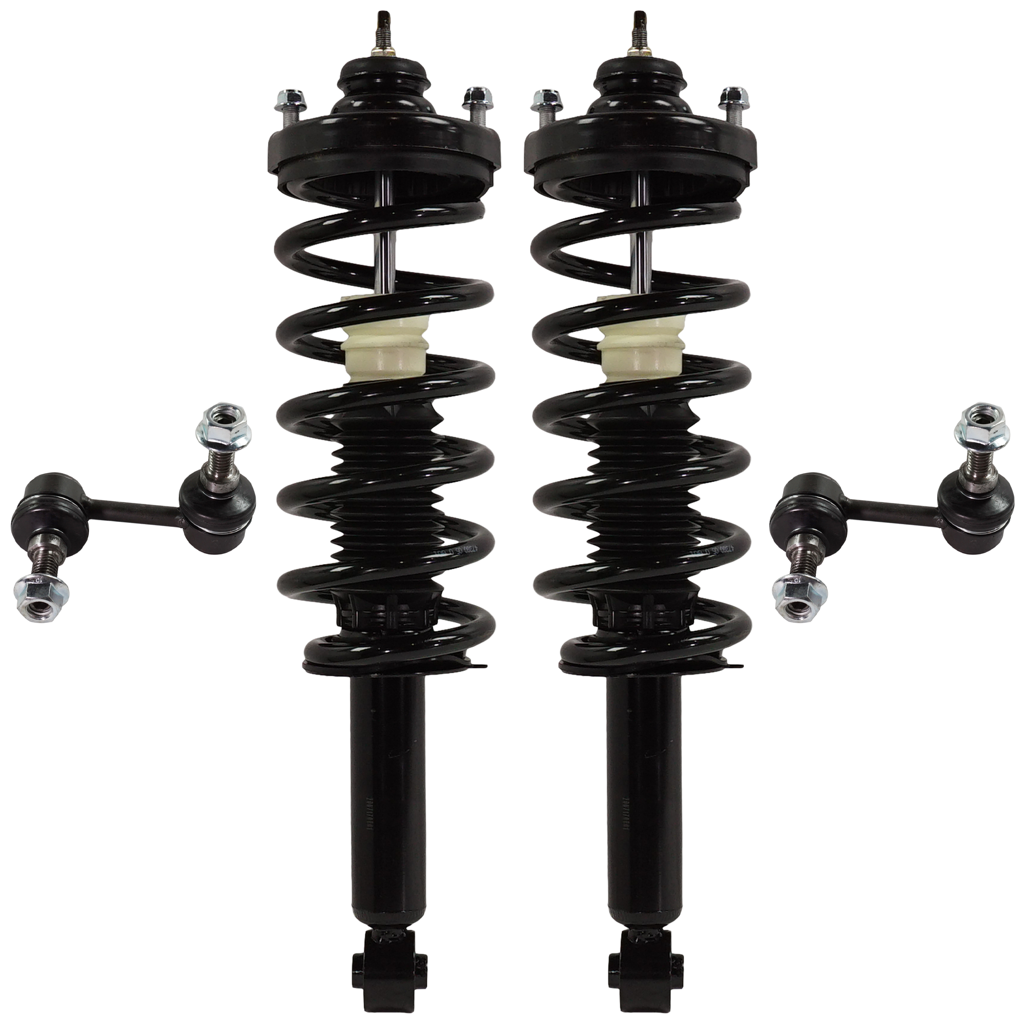 AM JOURNEY 11-18 REAR SUSPENSION KIT RH AND LH 4 pc kit w Shock Absorber and Strut Assembly and Sway Bar Links SKU KIT 070524-42 OEM 68068867AE 882519-68170049AA 1