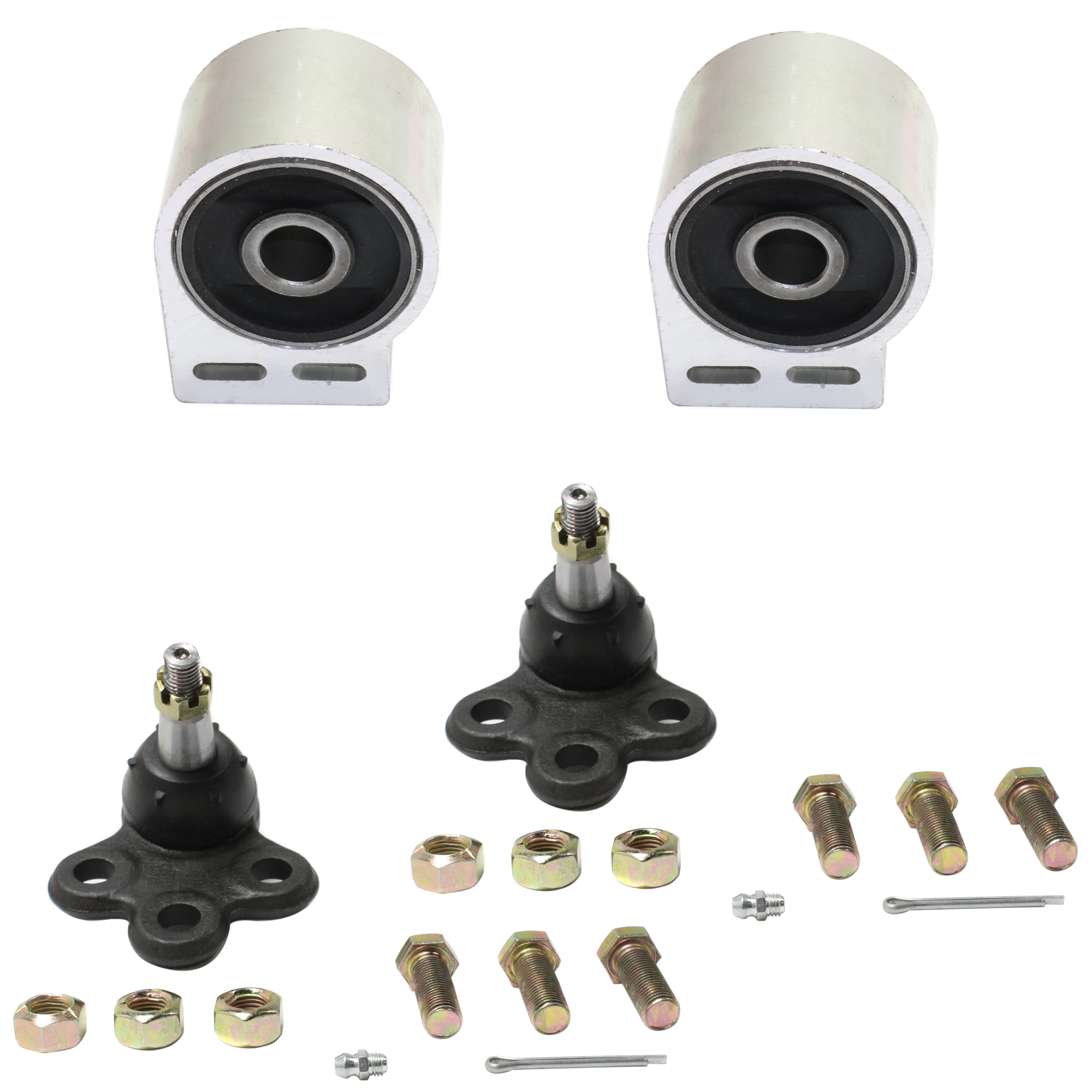 AM VUE 02-10 EQUINOX 05-09 FRONT SUSPENSION KIT RH AND LH 4 pc Kit with Control Arm Bushing and Ball Joint SKU KIT 070524-44 OEM 104257-282021-2601506-2601545