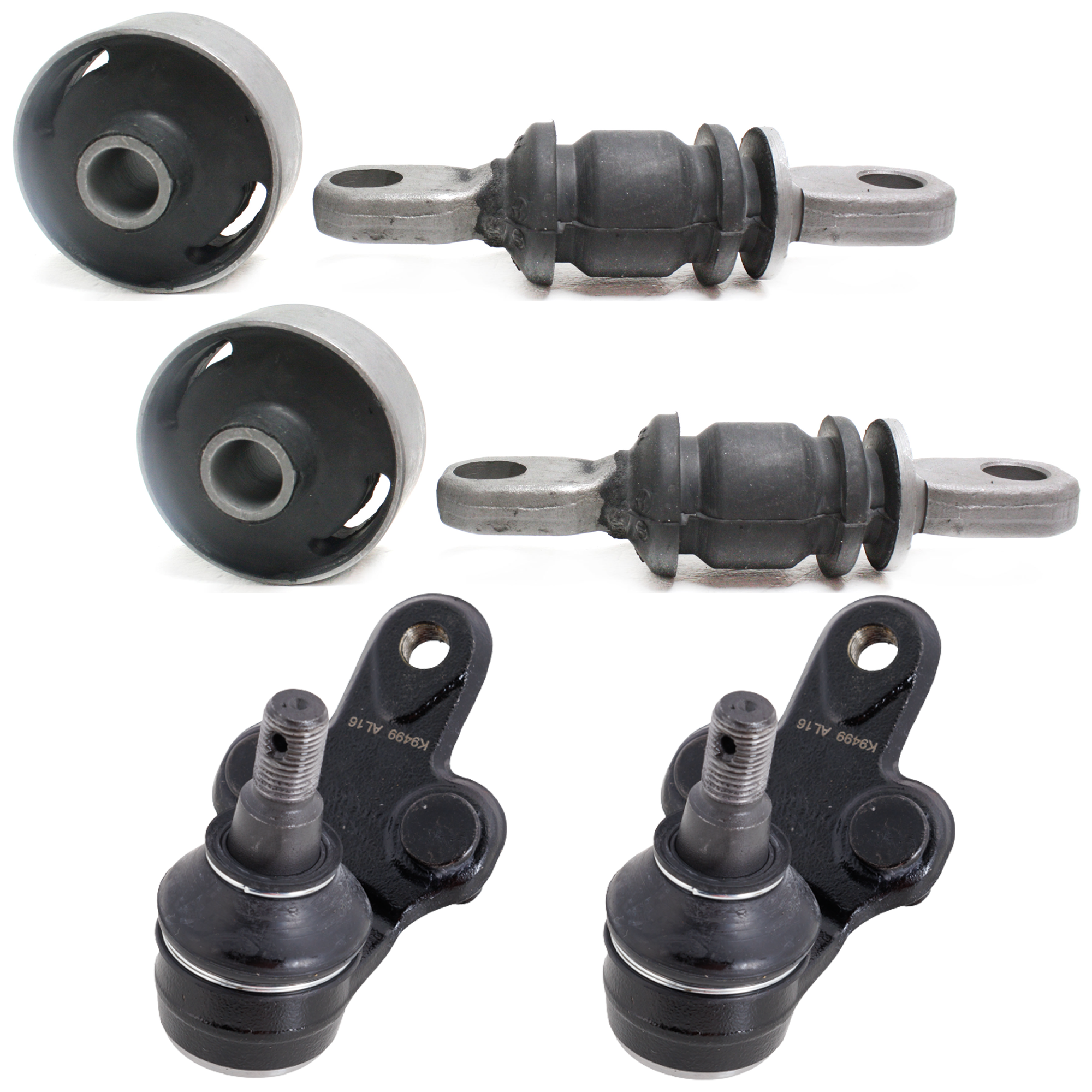 AM AVALON 95-04 CAMRY 92-01 FRONT SUSPENSION KIT RH AND LH 4 pc Kit with Control Arm Bushing and Ball Joint SKU KIT 070524-63 OEM 104218-256025-1014286-2601389