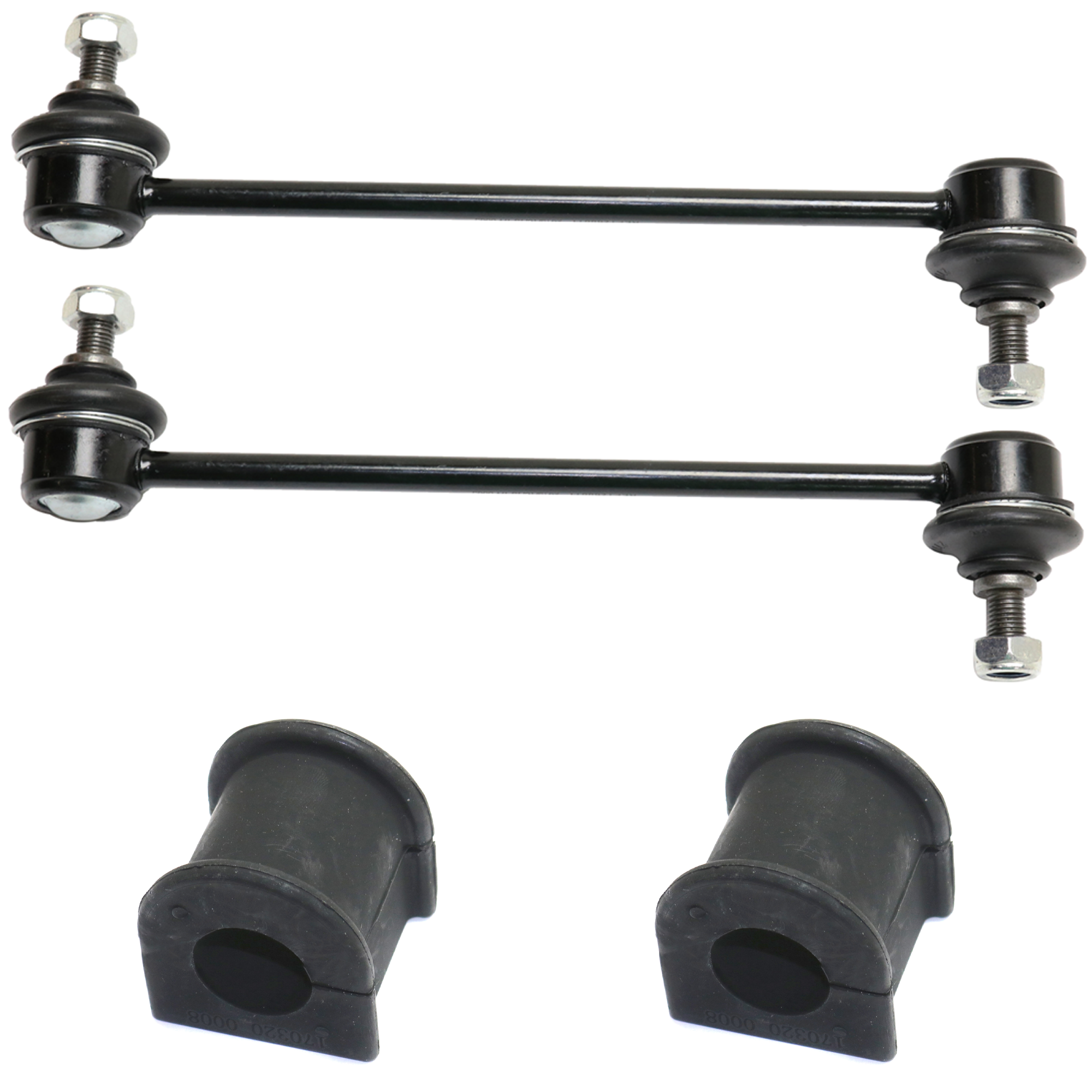 AM CAMRY 02-17 SOLARA 04-08 SUSPENSION KIT 4 pc Kit with Sway Bar Link and Sway Bar Bushing SKU KIT 070524-65 OEM 1018321 TD1232W 45G0940 FA7438
