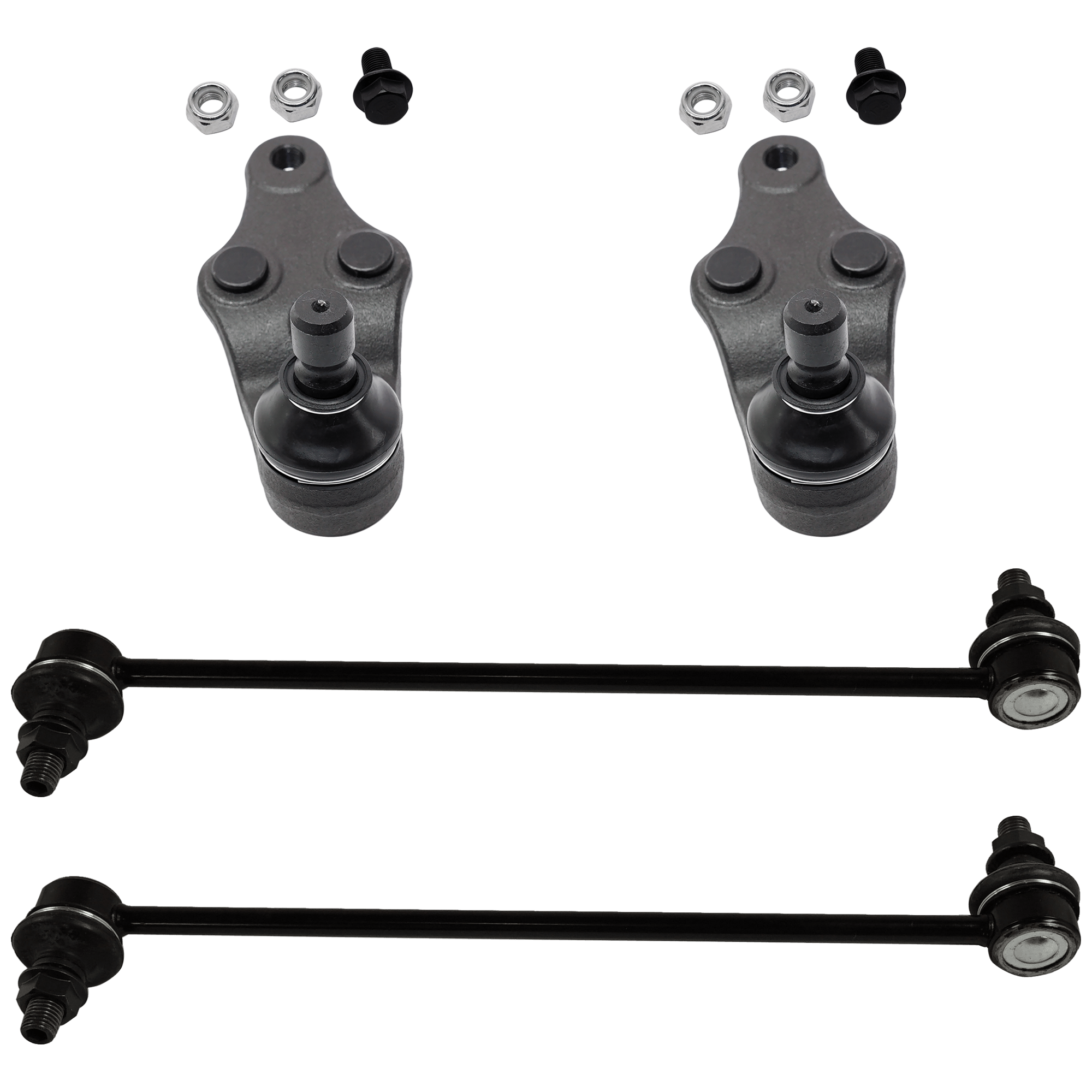 AM SANTA FE 13-19 SORENTO 14-15 FRONT SUSPENSION KIT 4 pc kit with Ball Joint and Sway Bar Link SKU KIT 070524-73 OEM 545303S100-548302W000