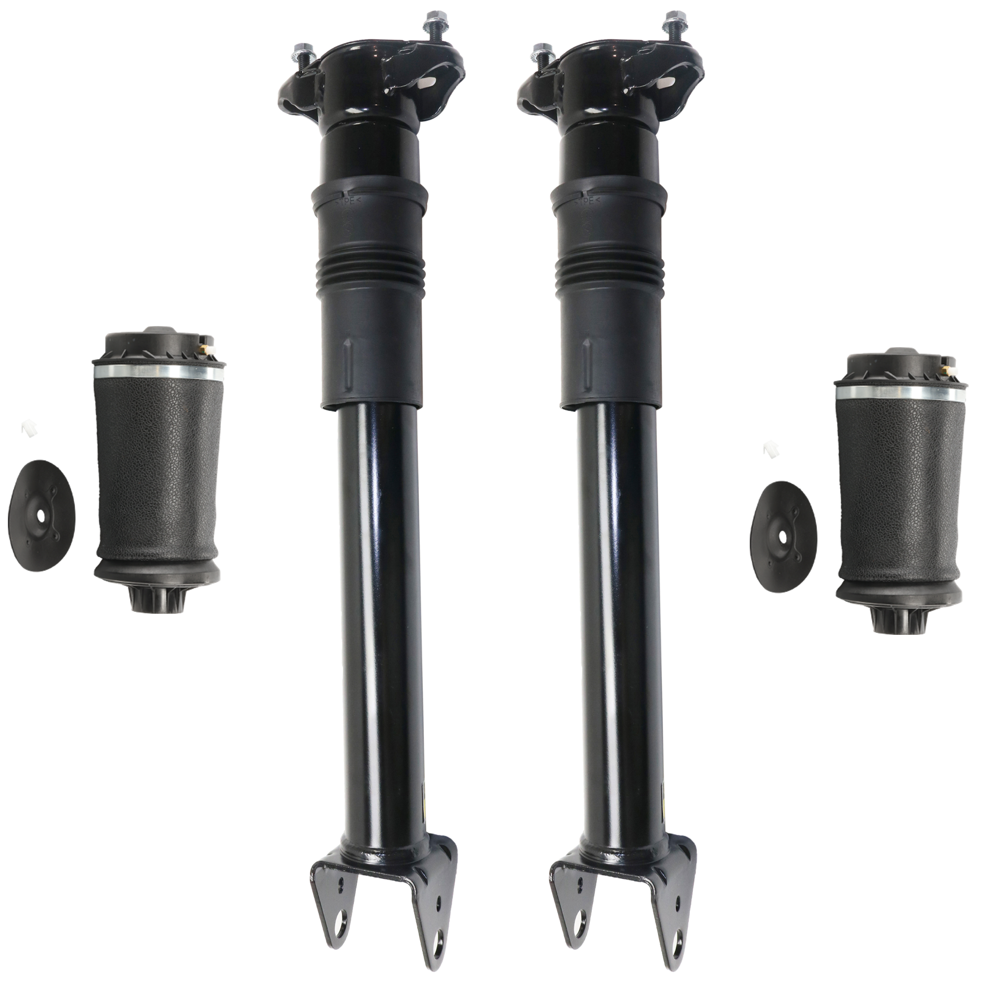 AM GL CLASS 07-12 REAR SUSPENSION KIT RH AND LH 4 pc kit with Air Spring and Shock absorber SKU KIT 070524-74 OEM 1643200225-1643200425-16432006