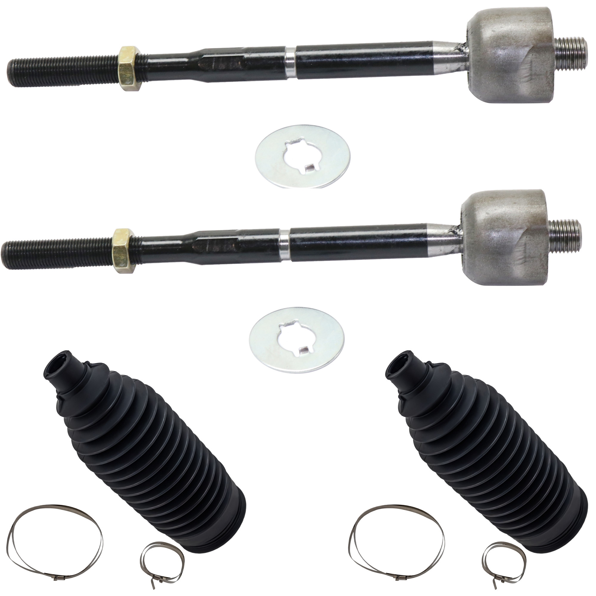 AM LEAF 18-22 NV200-13-21 FRONT SUSPENSION KIT RH AND LH 4 pc kit w Steering Rack Boots and Tie Rod Ends SKU KIT 070524-75 OEM 4553508010-53534SZAA02 GS30736