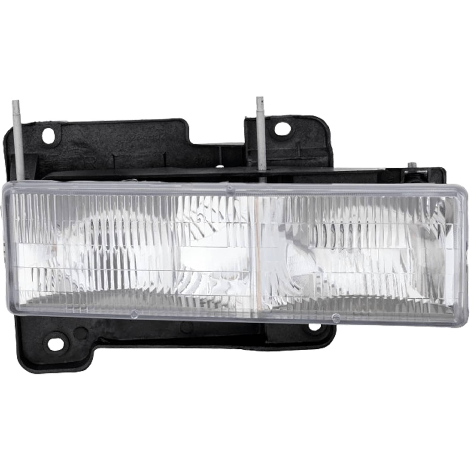 AM CHEVROLET C K FULL SIZE PICKUP 94-00 HEAD LAMP RH AND LH 4 pc kit Assembly Halogen with Reflector SKU KIT 070624-295 Partslink GM2502101 GM2503101 GM2551143 GM2550143 OEM 15034929-15034930-5977460-5977