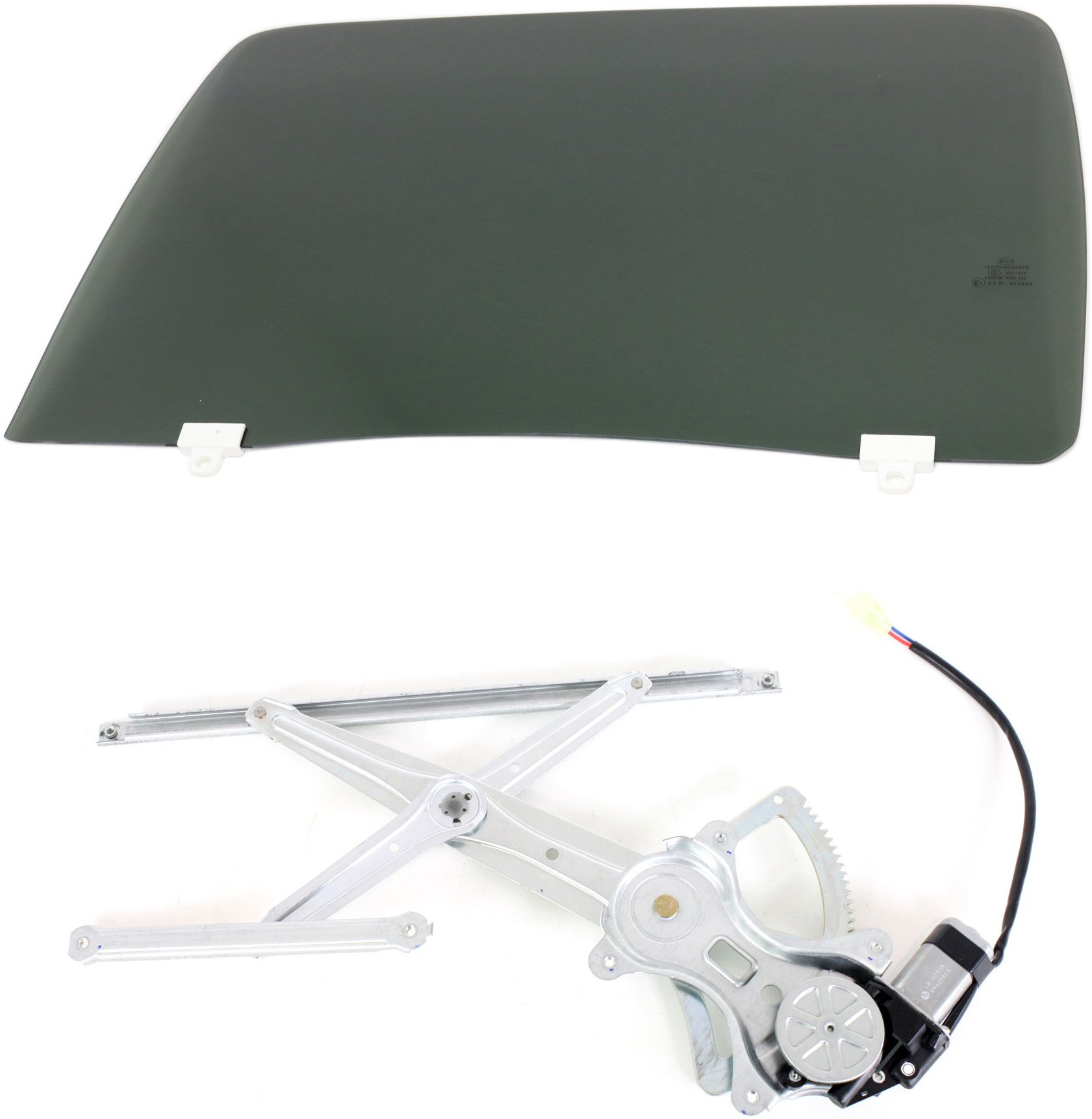 AM TACOMA 05-15 REAR DOOR GLASS LH 2 pc Kit with Window Regulator SKU KIT 070717-44 Partslink TO1350167 OEM 6810404030 FD22404YPYN 6980204