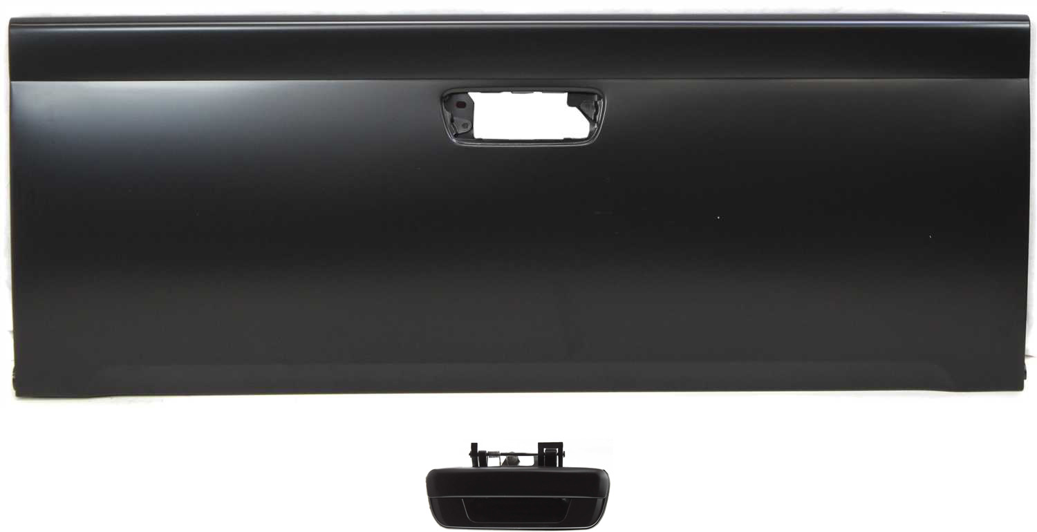 AM COLORADO 04-11 TAILGATE KIT Smooth Black w o Keyhole Plastic 2 pc Kit with Tailgate Handle SKU KIT 071017-35 Partslink GM1900120 OEM 19206604-97319415