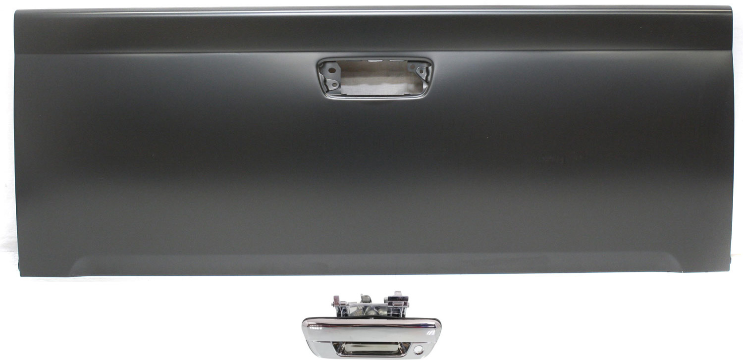 AM COLORADO CANYON 04-12 TAILGATE w Keyhole CAPA 2 pc Kit with Tailgate Handle SKU KIT 071017-36 Partslink GM1900120C GM1915134 OEM 19206604-25801998 PFM