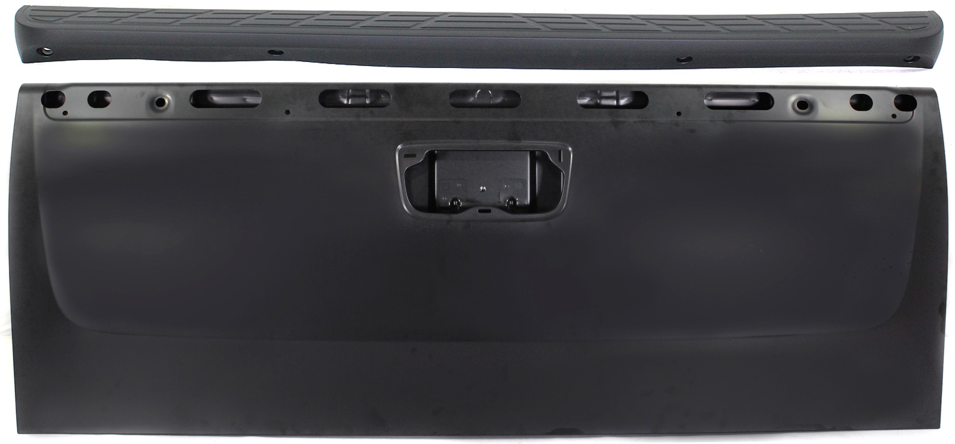 AM SIERRA 1500 SILVERADO 1500-07-13 TAILGATE Primed 2 pc Kit with Tailgate Molding SKU KIT 071017-69 Partslink GM1900126 GM1904104 OEM 20885080-25844299