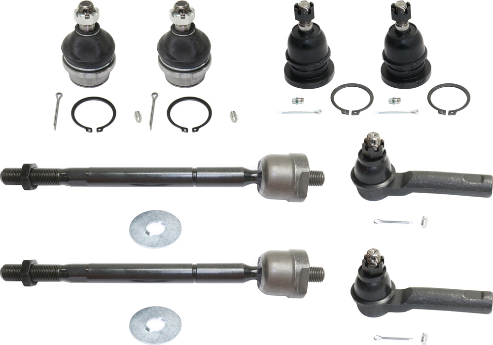 AM TACOMA 05-18 FRONT SUSPENSION KIT RH AND LH 8 pc kit with Ball Joints and Tie Rod Ends SKU KIT 071117-39 OEM 260-173-650-514-271-000-000-000-000