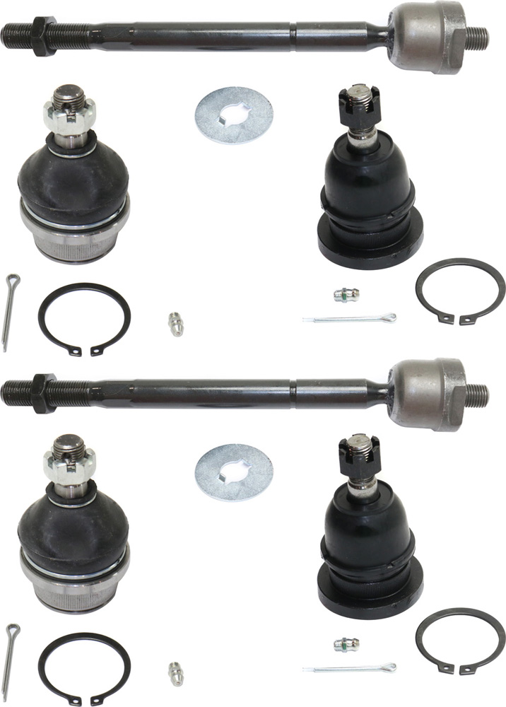 AM TACOMA 05-18 FRONT SUSPENSION KIT RH AND LH 6 pc kit with Ball Joints and Tie Rod Ends SKU KIT 071117-40 OEM 2601736-5051427-10480827-48068