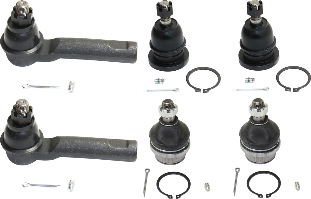 AM TACOMA 05-18 FRONT SUSPENSION KIT RH AND LH 6 pc kit with Ball Joints and Tie Rod Ends SKU KIT 071117-41 OEM 260-173-650-514-271-000-000-000-000