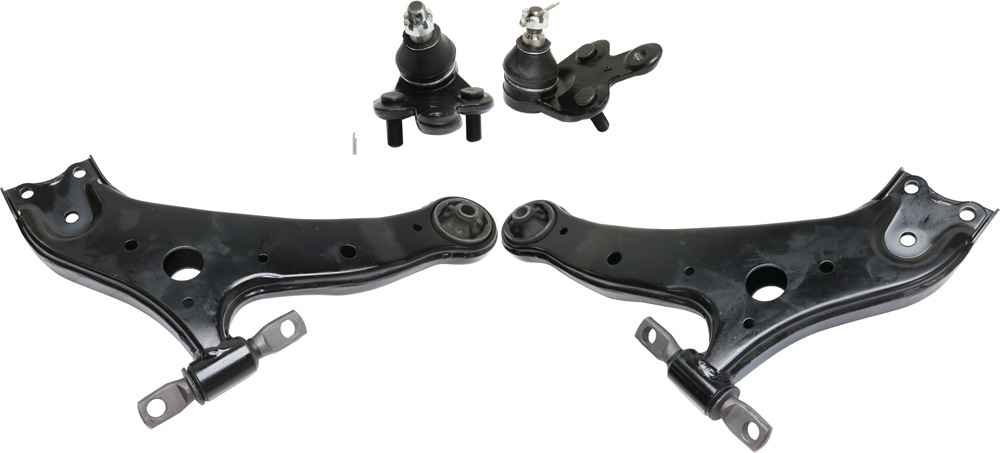 AM HIGHLANDER 08-19 RX450H 10-20 FRONT CONTROL ARM KIT RH AND LH Lower w ball joint s 4 pc Kit with Ball Joint SKU KIT 071117-78 OEM 1017332 TC5009-45D10005 FA2464