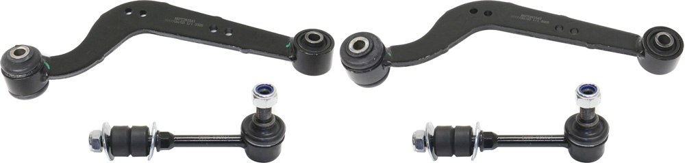 AM RAV4-06-17 NX300H 15-19 REAR CONTROL ARM KIT RH AND LH Upper w o Ball Joint 4 pc Kit with Sway Bar Link SKU KIT 071117-82 OEM 4879042020-4877042040-2651869