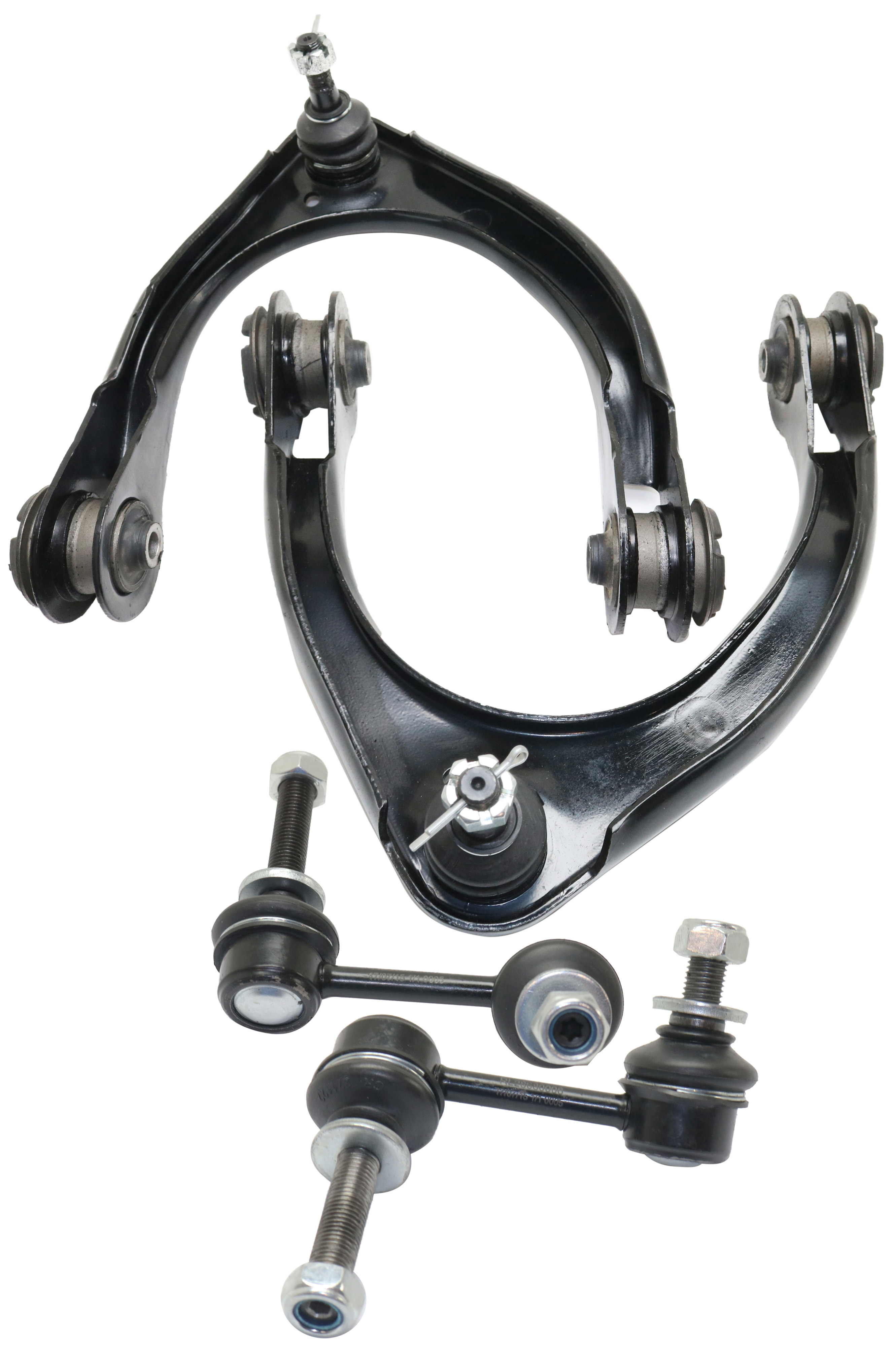 AM IS250 IS350-09-15 FRONT CONTROL ARM KIT RH AND LH Upper w ball joint s 4 pc Kit with Sway Bar Link SKU KIT 071117-91 OEM 4863059065-4861059065-48810300