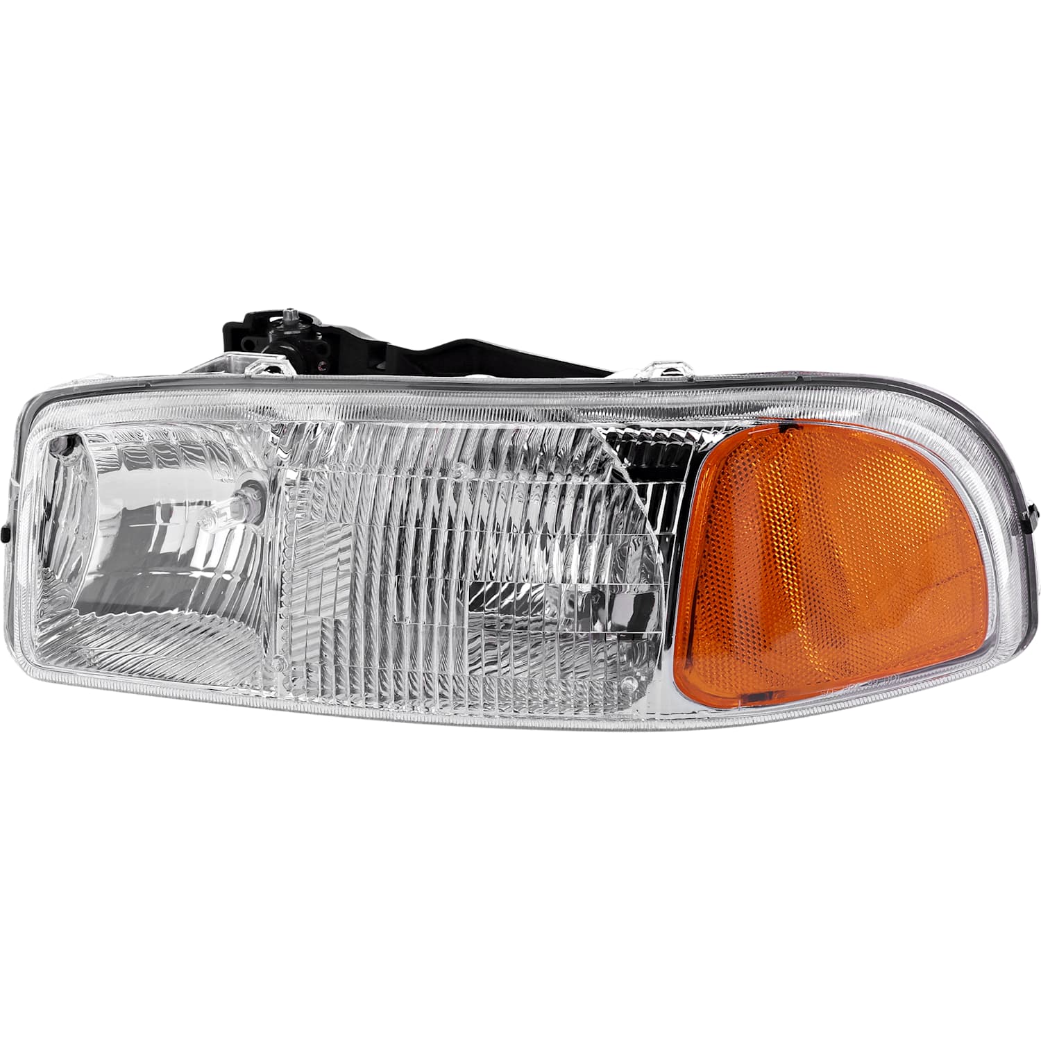 AM SIERRA 99-06 HEAD LAMP RH AND LH 4 pc kit w Headlight Bracket Assembly Halogen Includes 2007 Classic SKU KIT 071124-110 Partslink GM2502188 GM2503188 GM1221133 GM1221132 OEM 15850351-15850352-15798924-157