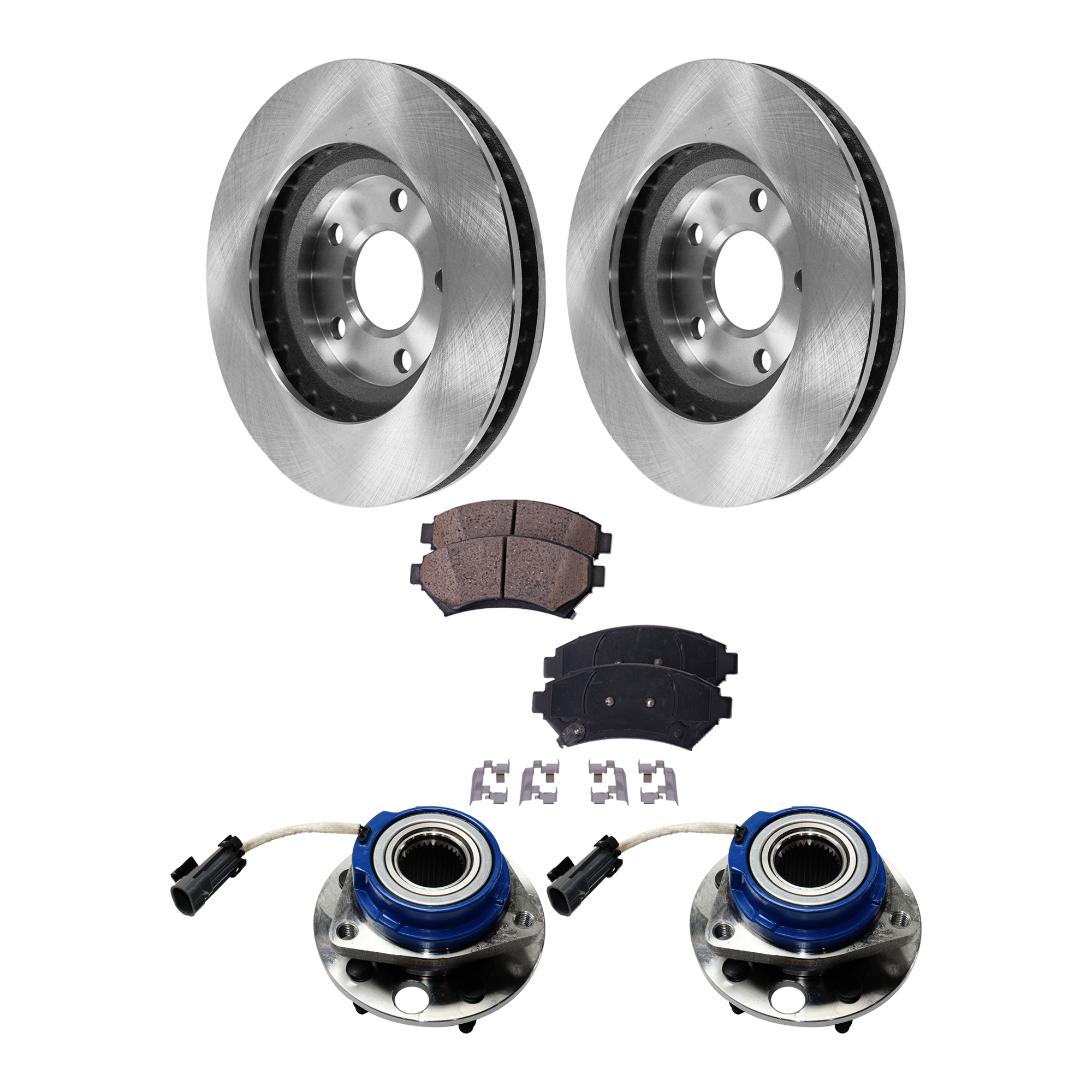AM LESABRE IMPALA 00-04 FRONT HUB ASSEMBLY RH AND LH 5 pc kit with Wheel Hub SKU KIT 071124 C212 OEM 88964168-18021015-18024961-180