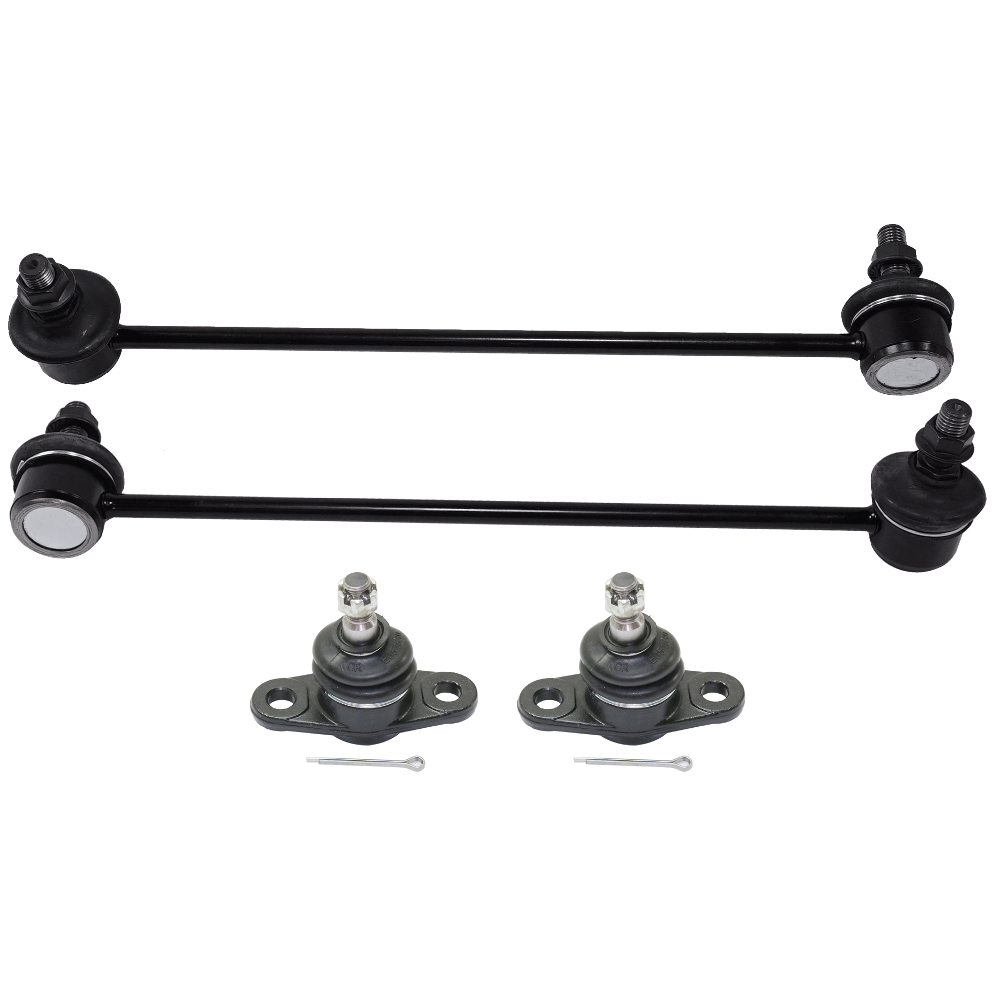 AM RIO RIO5-06-11 FRONT SWAY BAR LINK RH AND LH 4 pc Kit with Ball Joint SKU KIT 071124 C244 OEM 548301-548301E000-1015346-1880