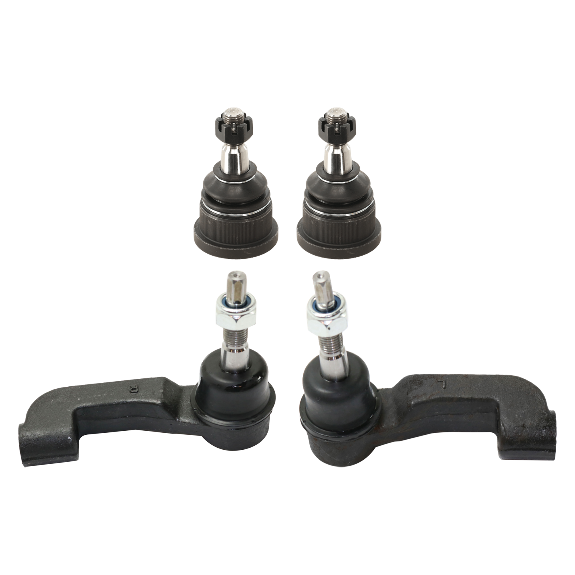 AM LIBERTY 05-07 FRONT TIE ROD END RH AND LH Outer 4 pc kit with Ball Joint SKU KIT 071124 C311 OEM 5072444AA 5072445AA 104271-505